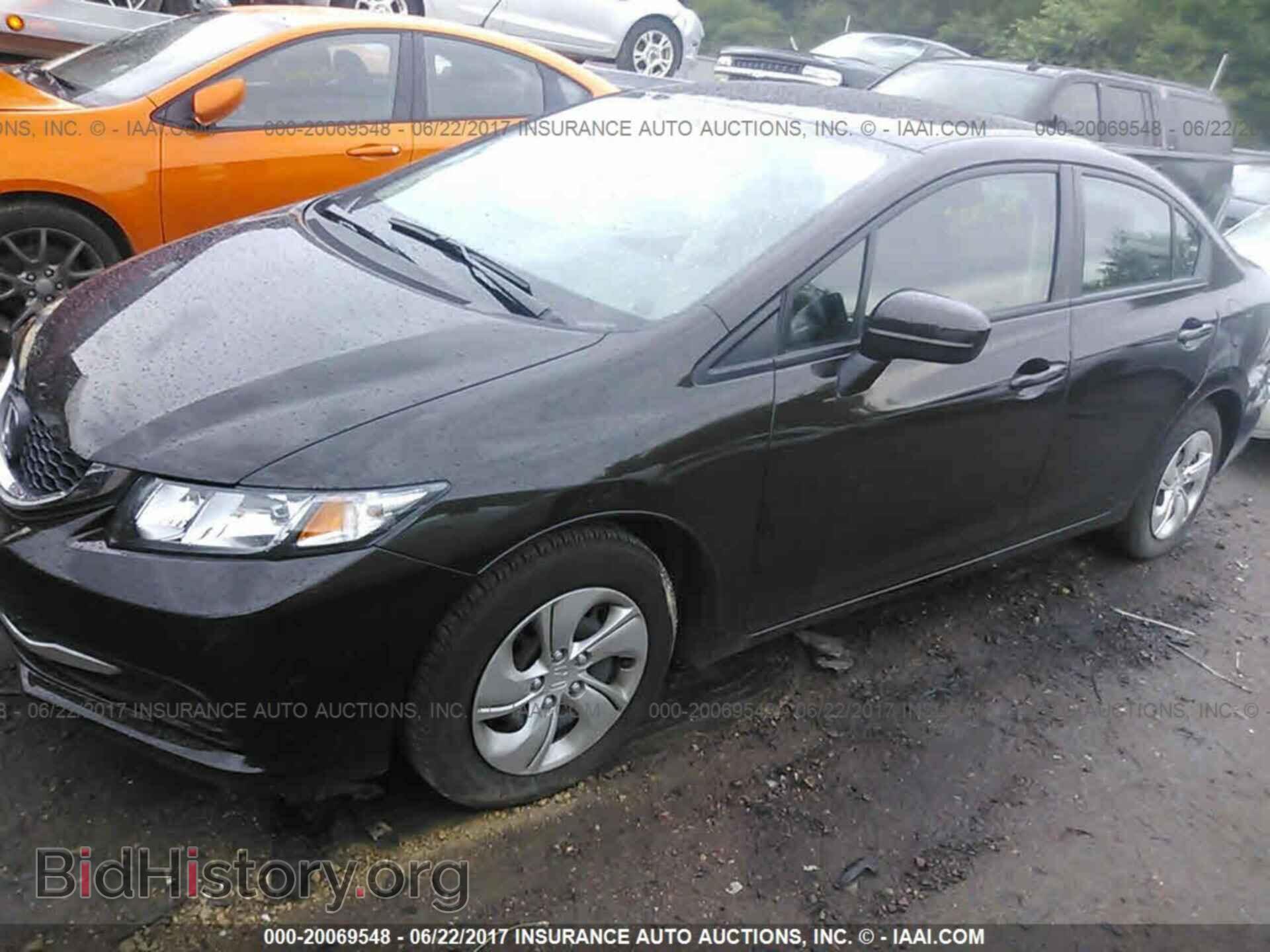 2014 Honda Civic - VIN: 2HGFB2F53EH503951 - Фото 2