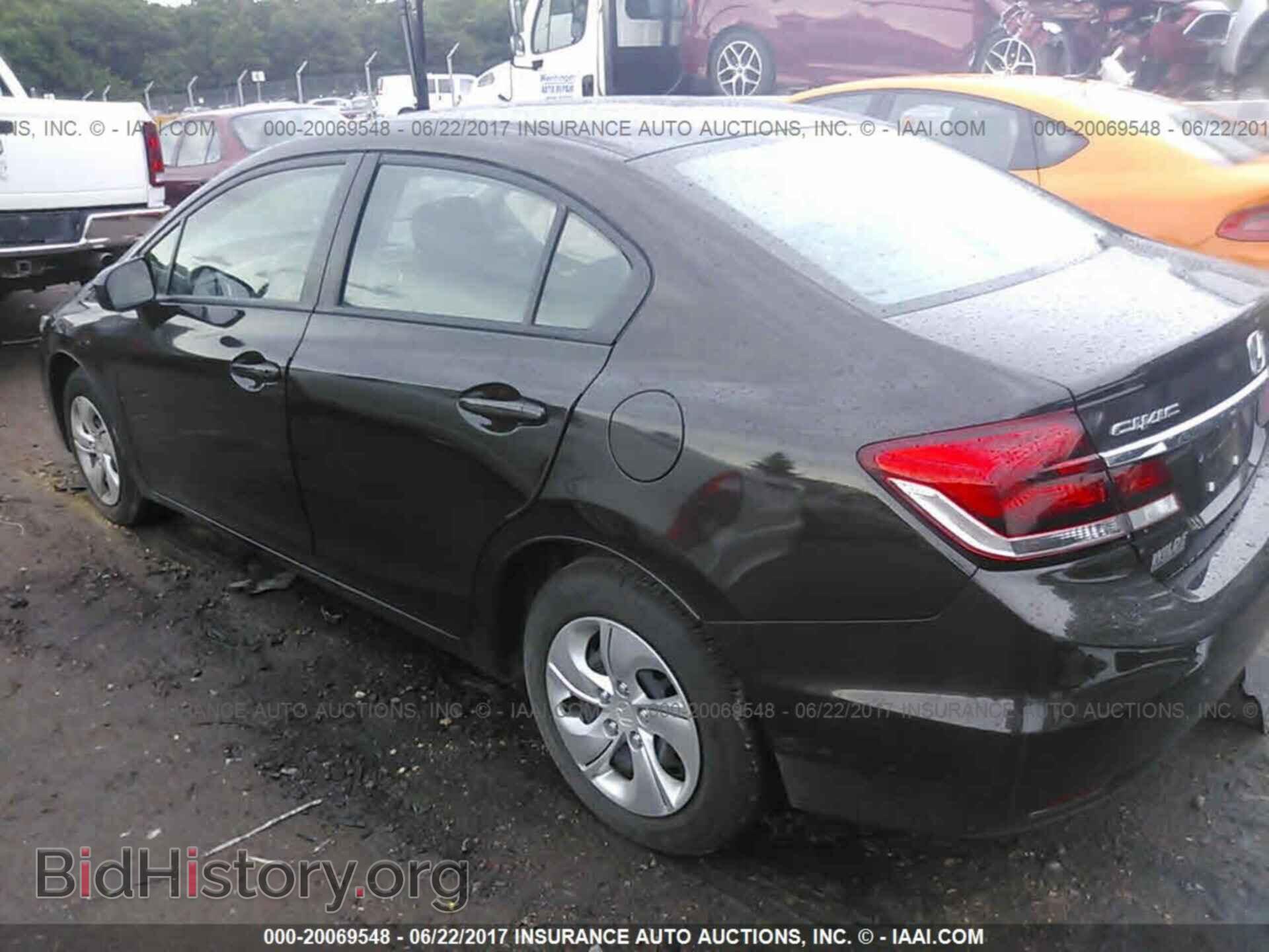 2014 Honda Civic - VIN: 2HGFB2F53EH503951 - Фото 3