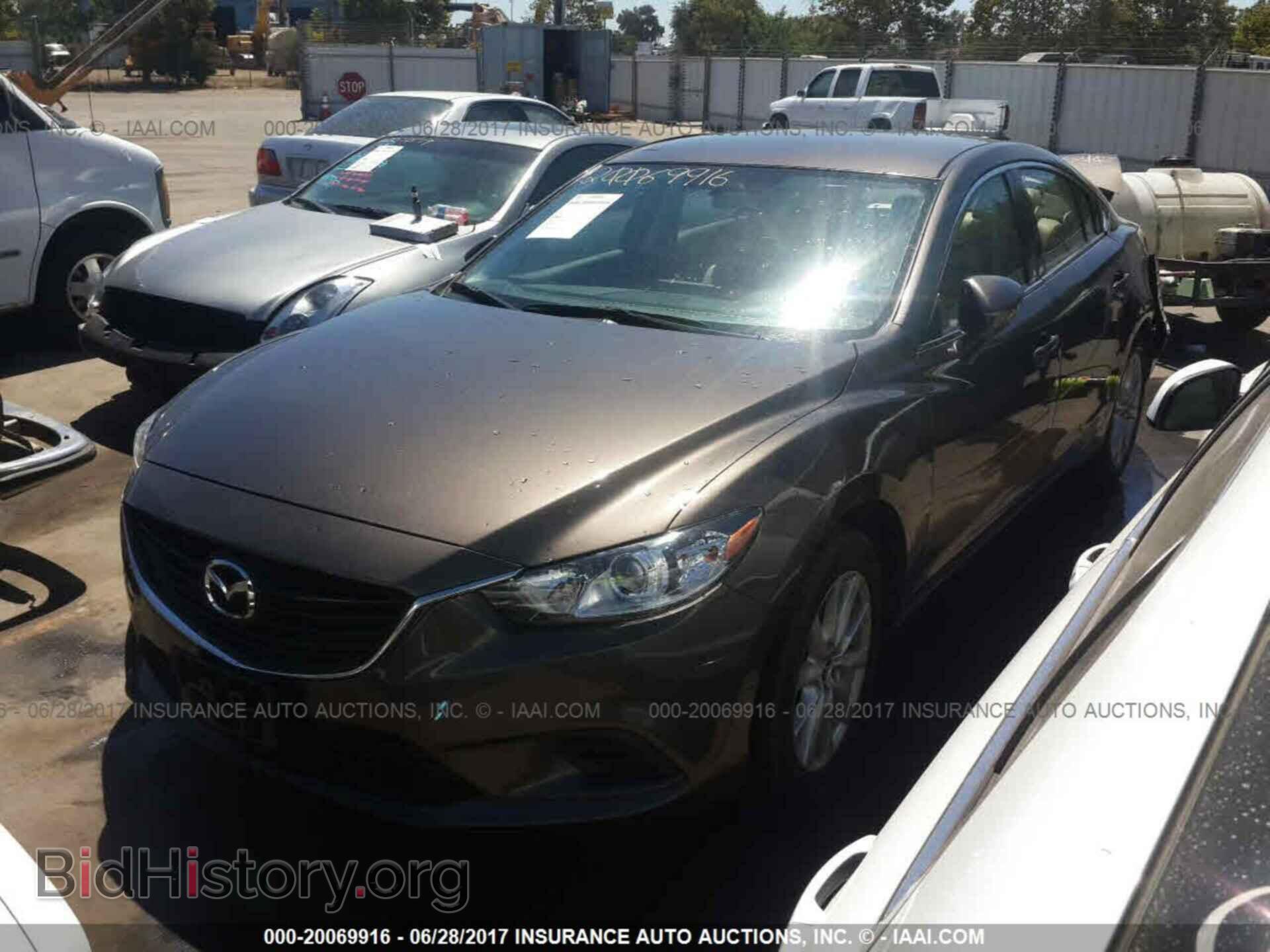 2016 Mazda 6 - VIN: JM1GJ1U55G1426486 - Фото 2