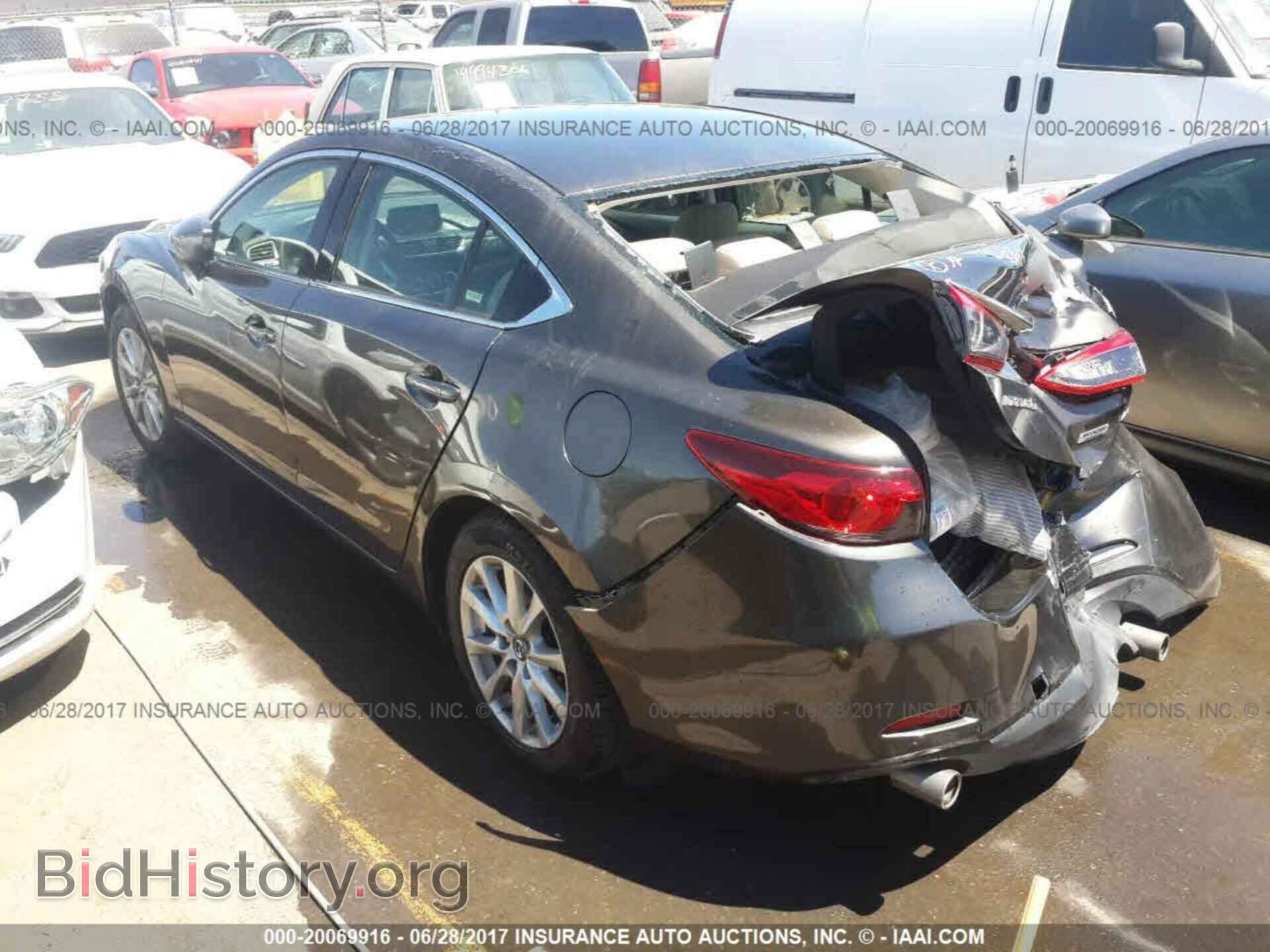 2016 Mazda 6 - VIN: JM1GJ1U55G1426486 - Фото 3