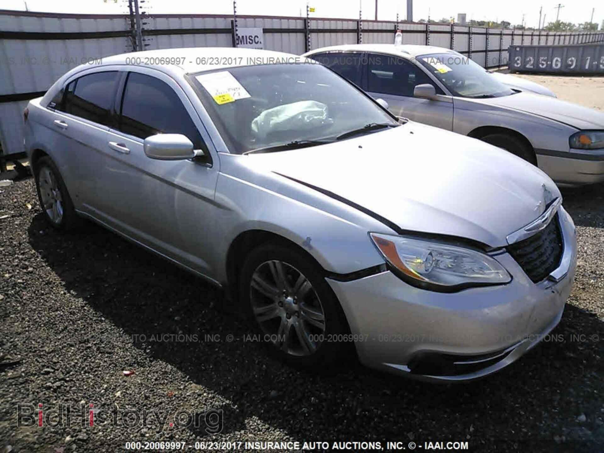 Фотография 1C3CCBAB5CN184296 - Chrysler 200 2012