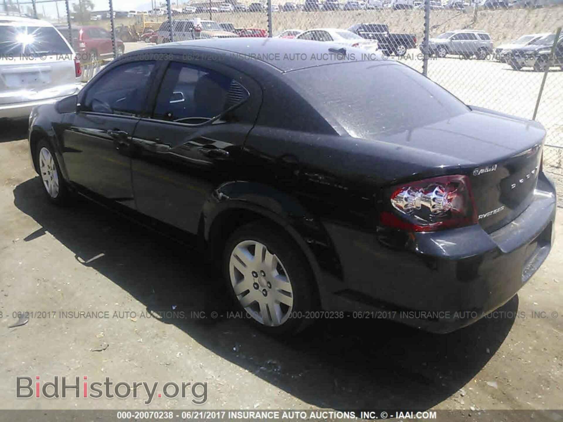 2013 Dodge Avenger - VIN: 1C3CDZAB1DN688111 - Фото 3