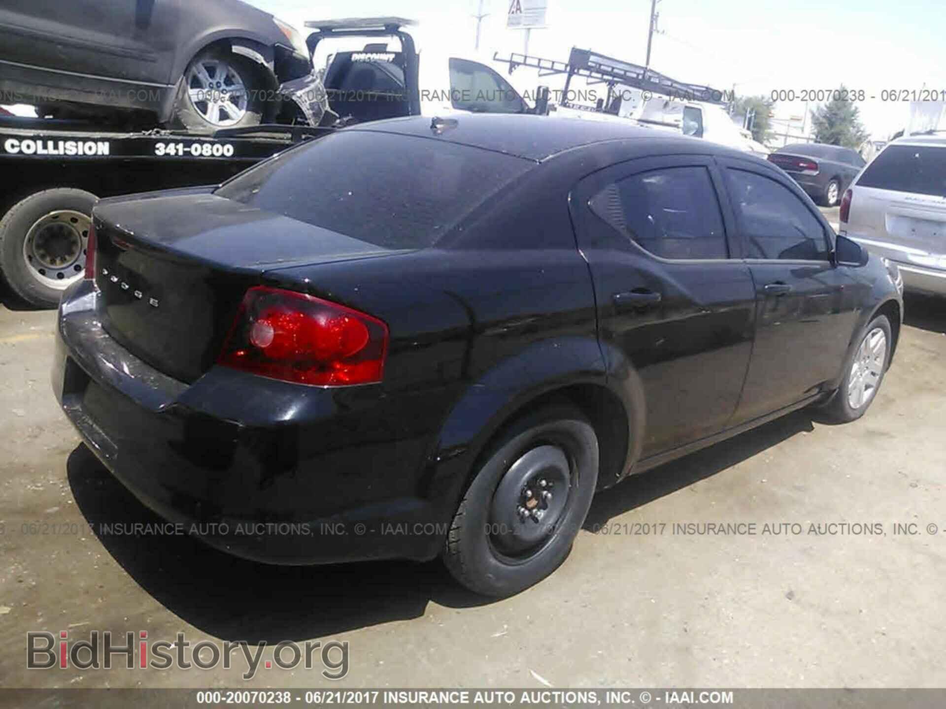 2013 Dodge Avenger - VIN: 1C3CDZAB1DN688111 - Фото 4