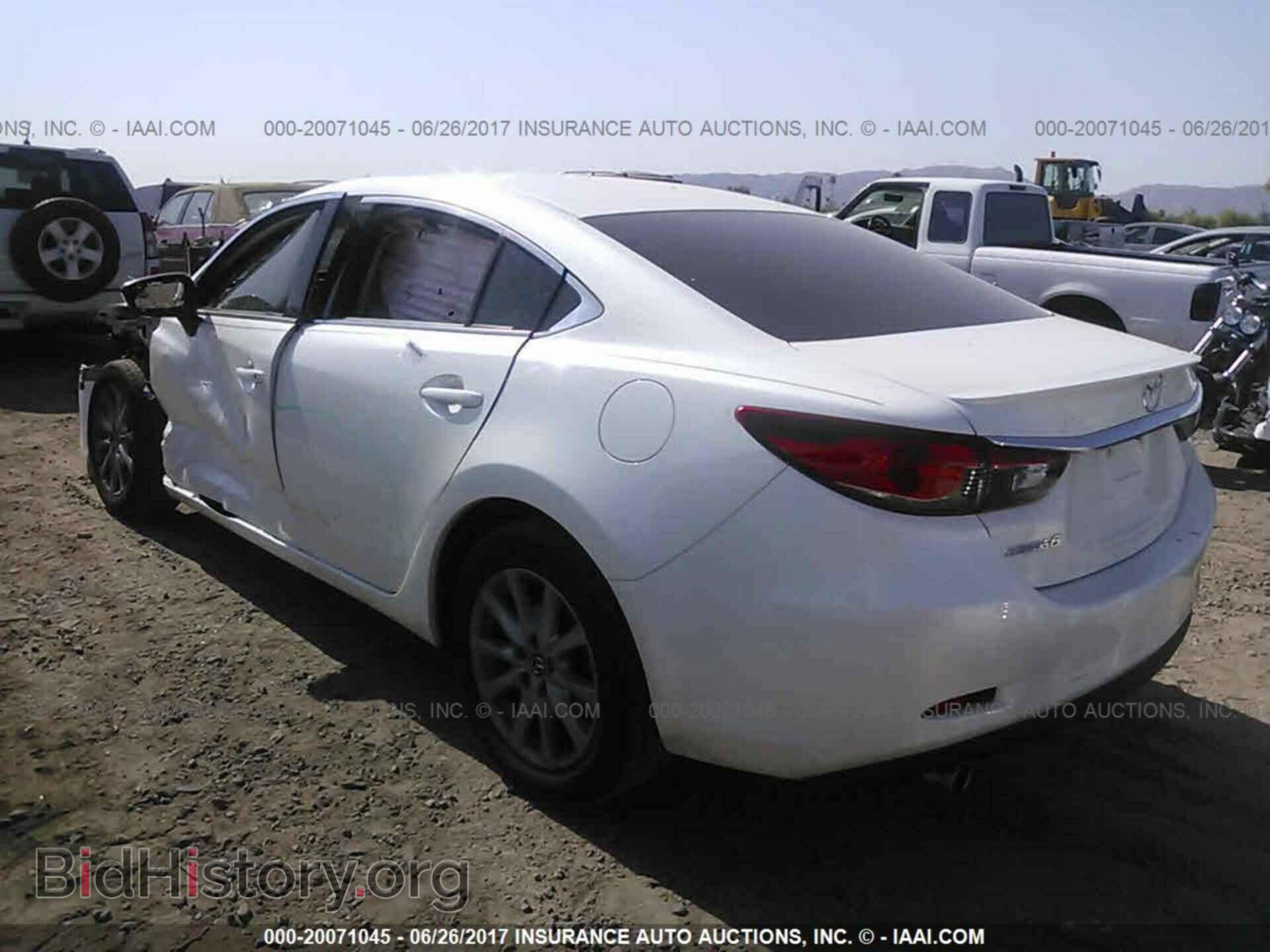 2016 Mazda 6 - VIN: JM1GJ1U58G1461250 - Фото 3