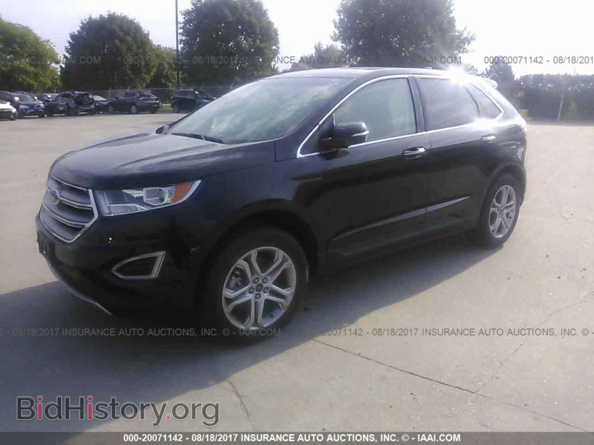 2016 Ford Edge - VIN: 2FMPK4K96GBC66431 - Фото 2