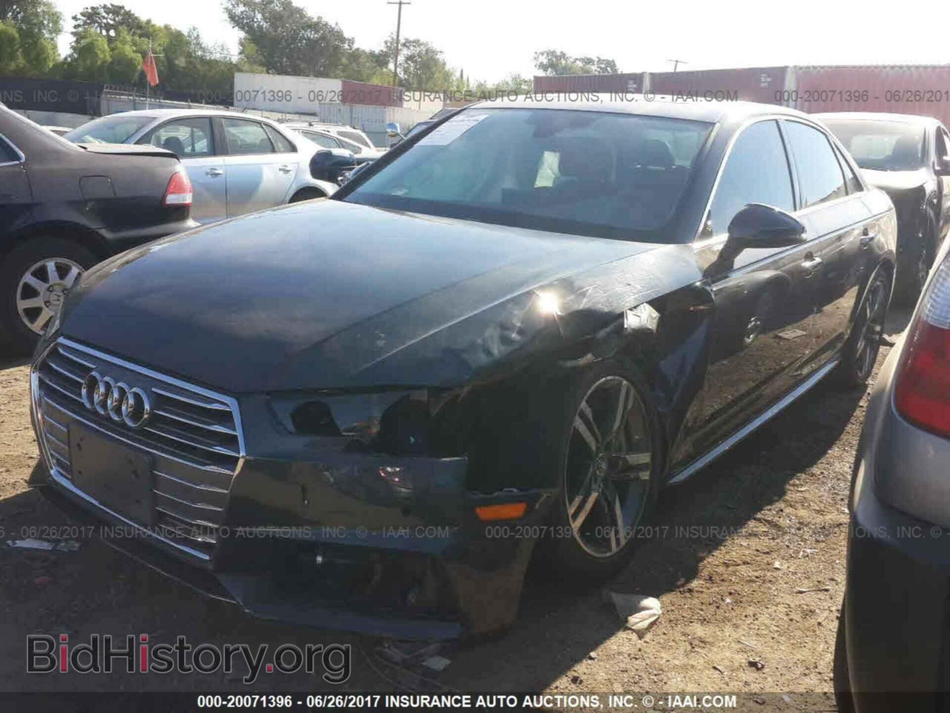 2017 Audi A4 - VIN: WAULNAF44HN017524 - Photo 2