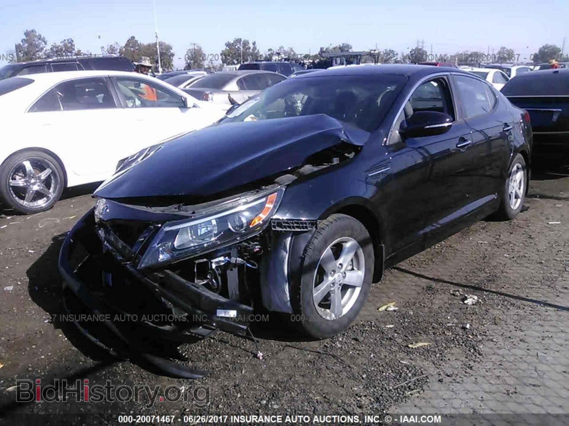 2015 Kia Optima - VIN: 5XXGM4A76FG413926 - Photo 2