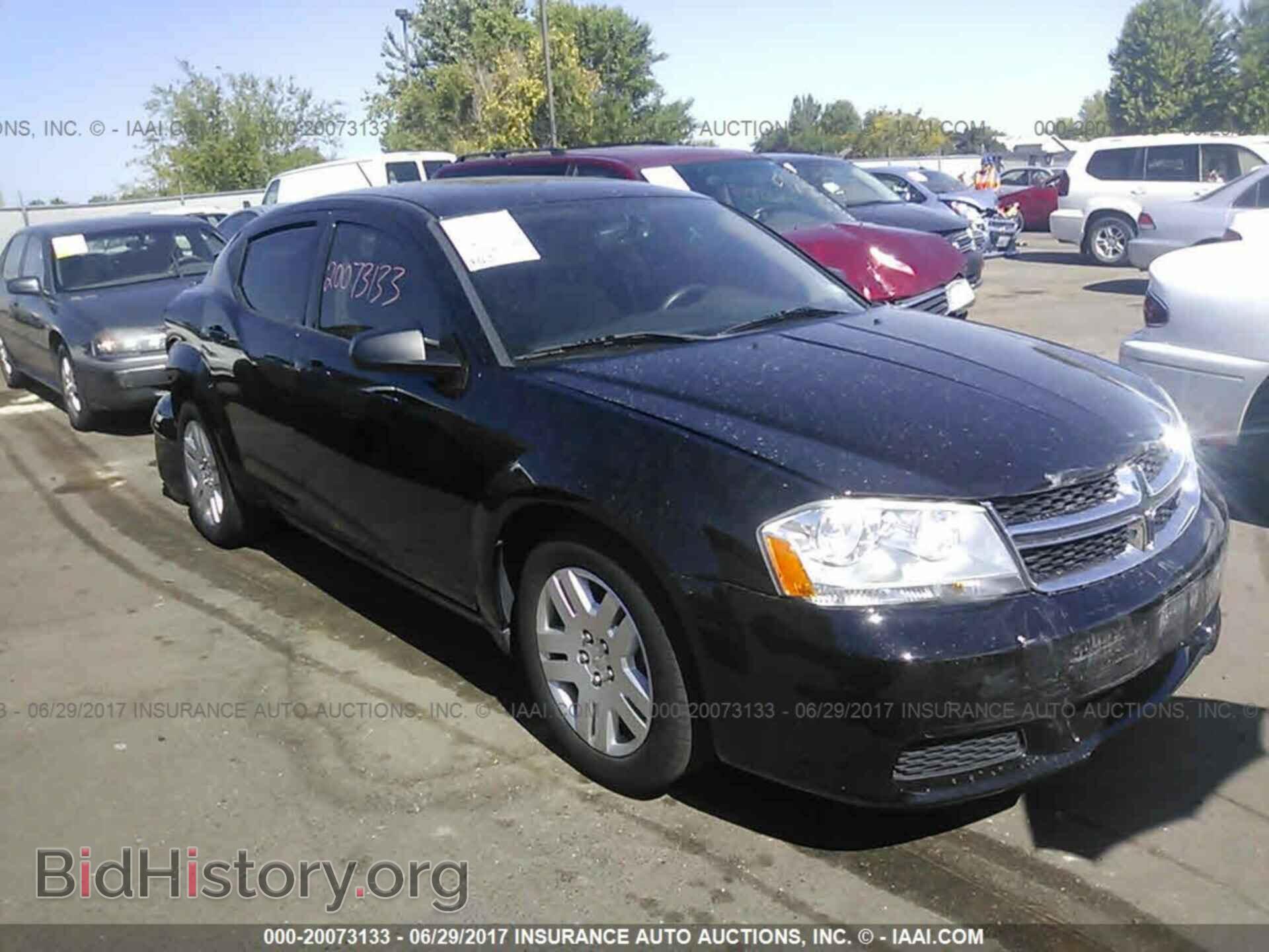 Photo 1C3CDZAB4DN581375 - Dodge Avenger 2013