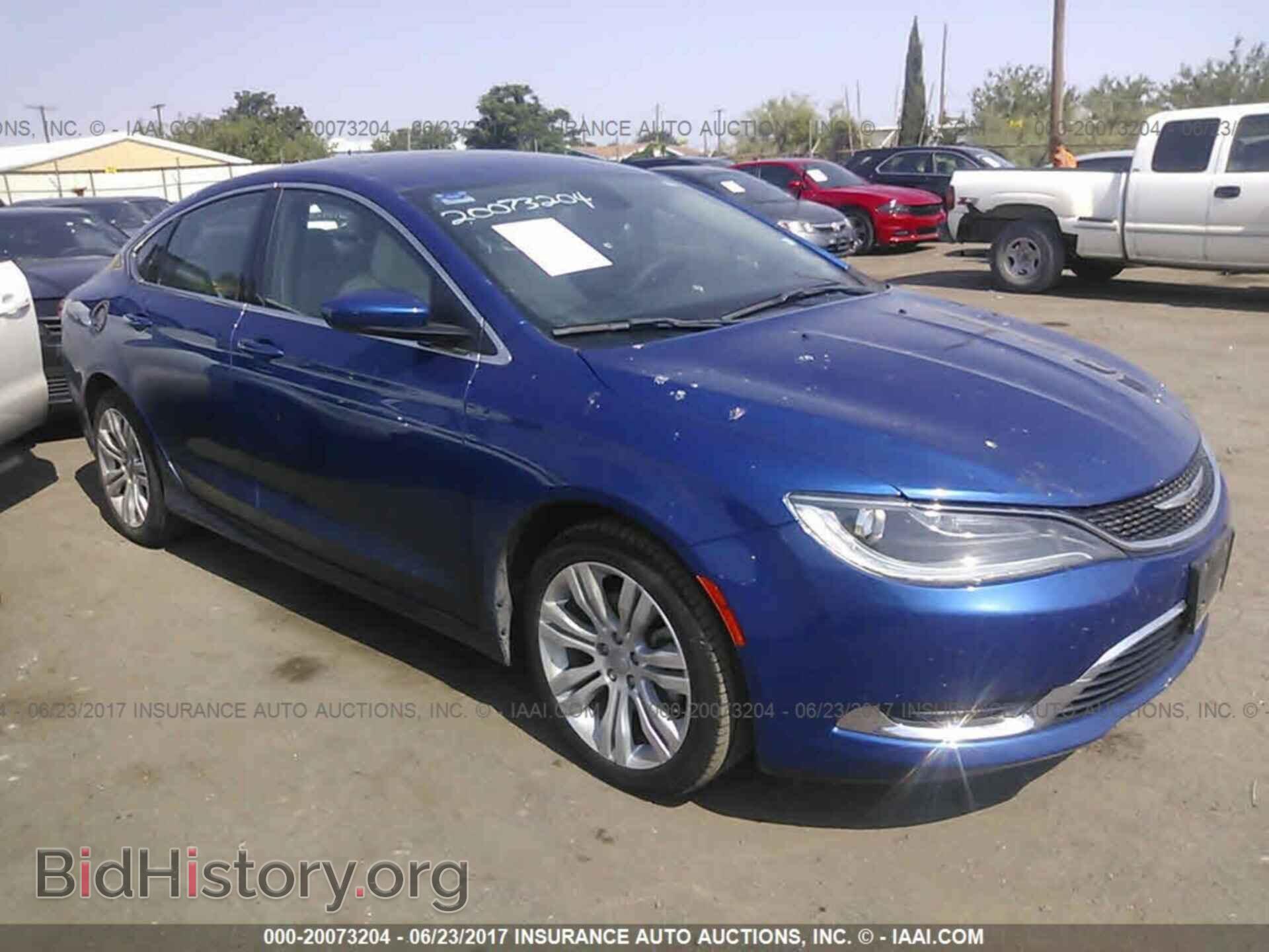 Photo 1C3CCCAB8FN588803 - Chrysler 200 2015