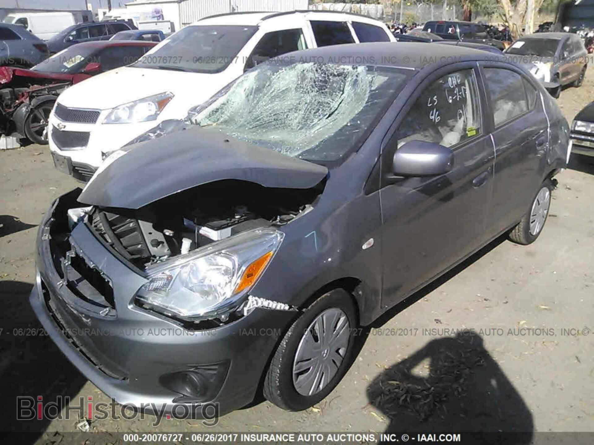 2017 Mitsubishi Mirage - VIN: ML32F3FJ4HHF09634 - Фото 2