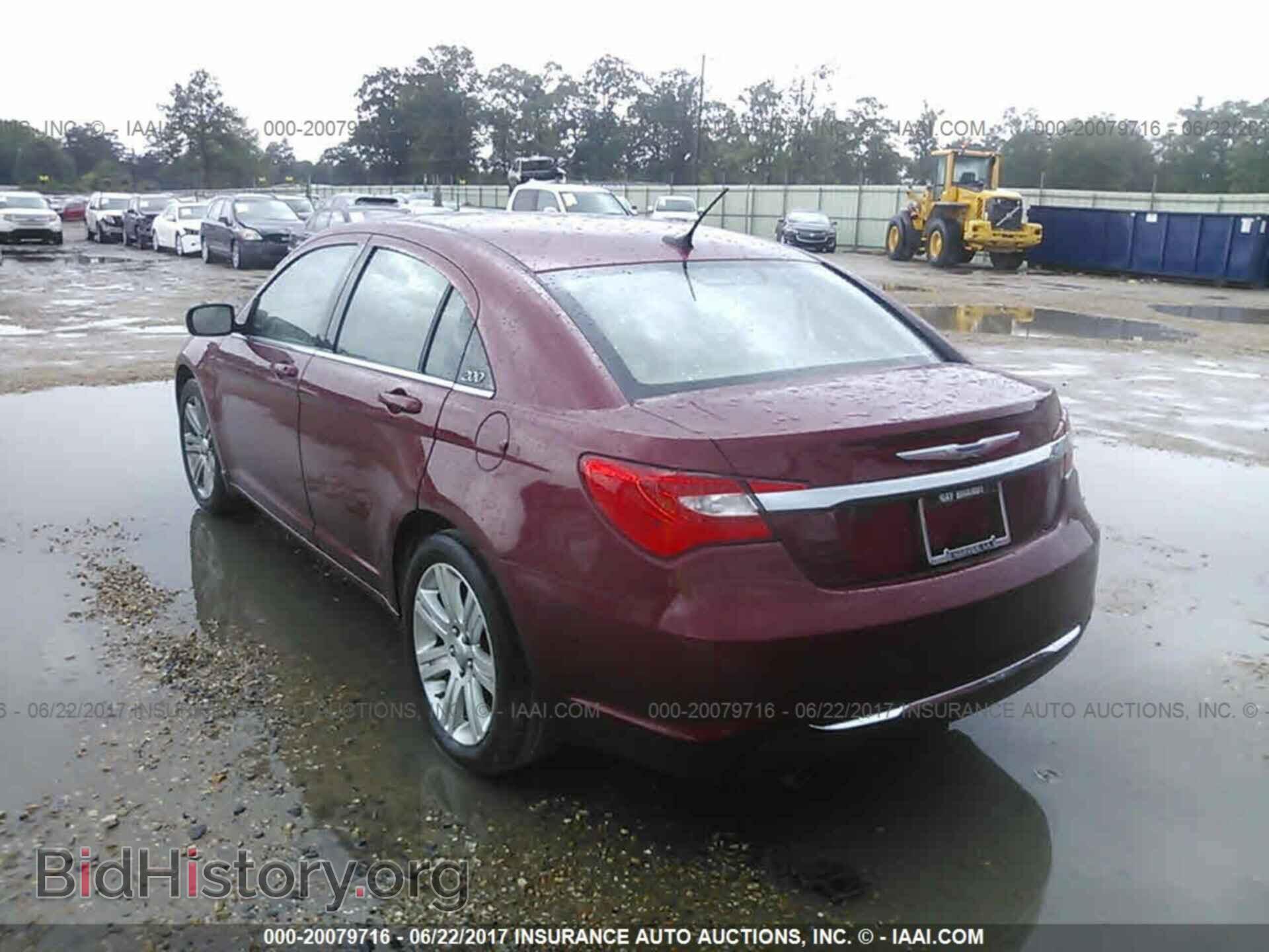 2012 Chrysler 200 - VIN: 1C3CCBBG2CN263760 - Фото 3