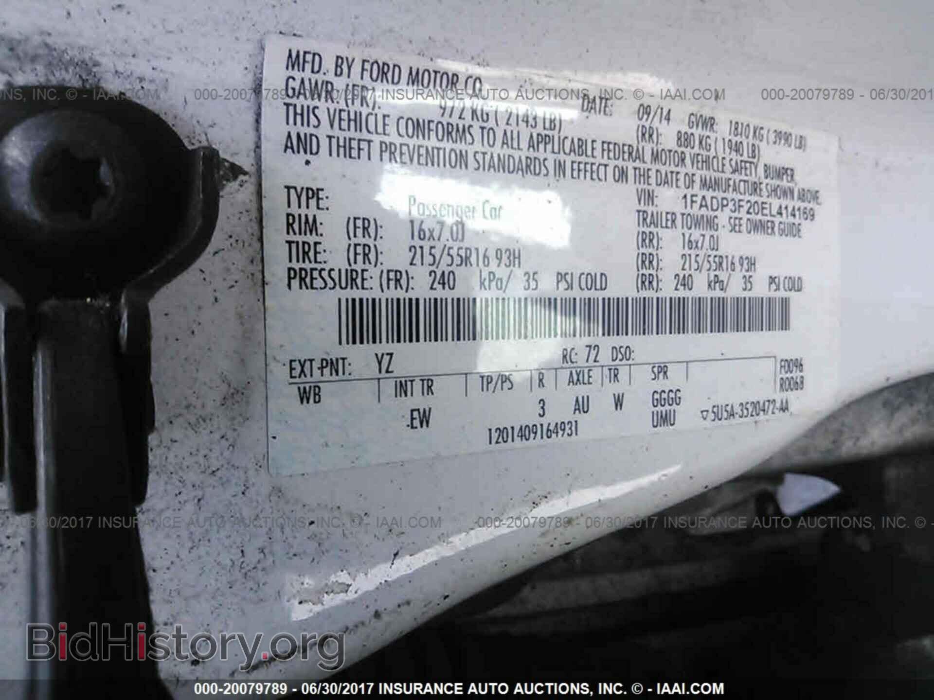 2014 Ford Focus - VIN: 1FADP3F20EL414169 - Photo 9
