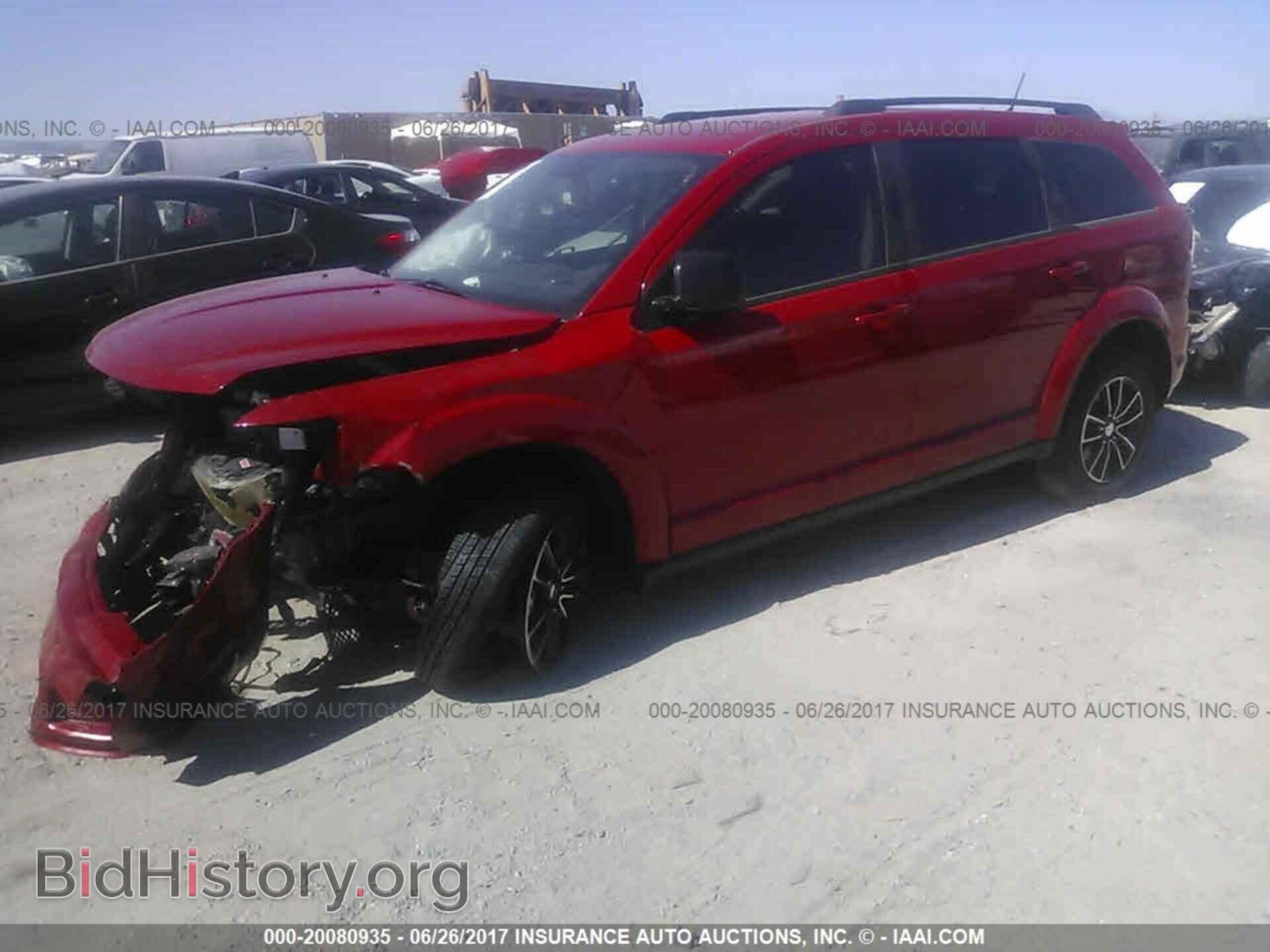 2017 Dodge Journey - VIN: 3C4PDCAB6HT602548 - Фото 2
