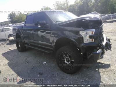 2015 Ford F150, черный — VIN 1FTEW1EG6FFC73840, IAAI