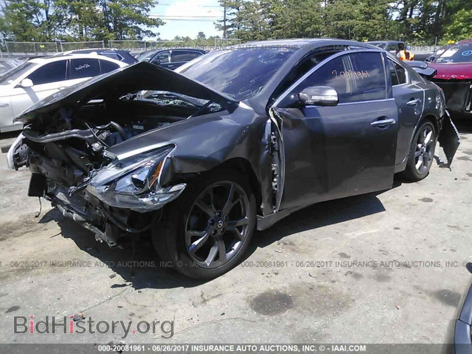 2014 Nissan Maxima - VIN: 1N4AA5AP9EC487351 - Фото 2