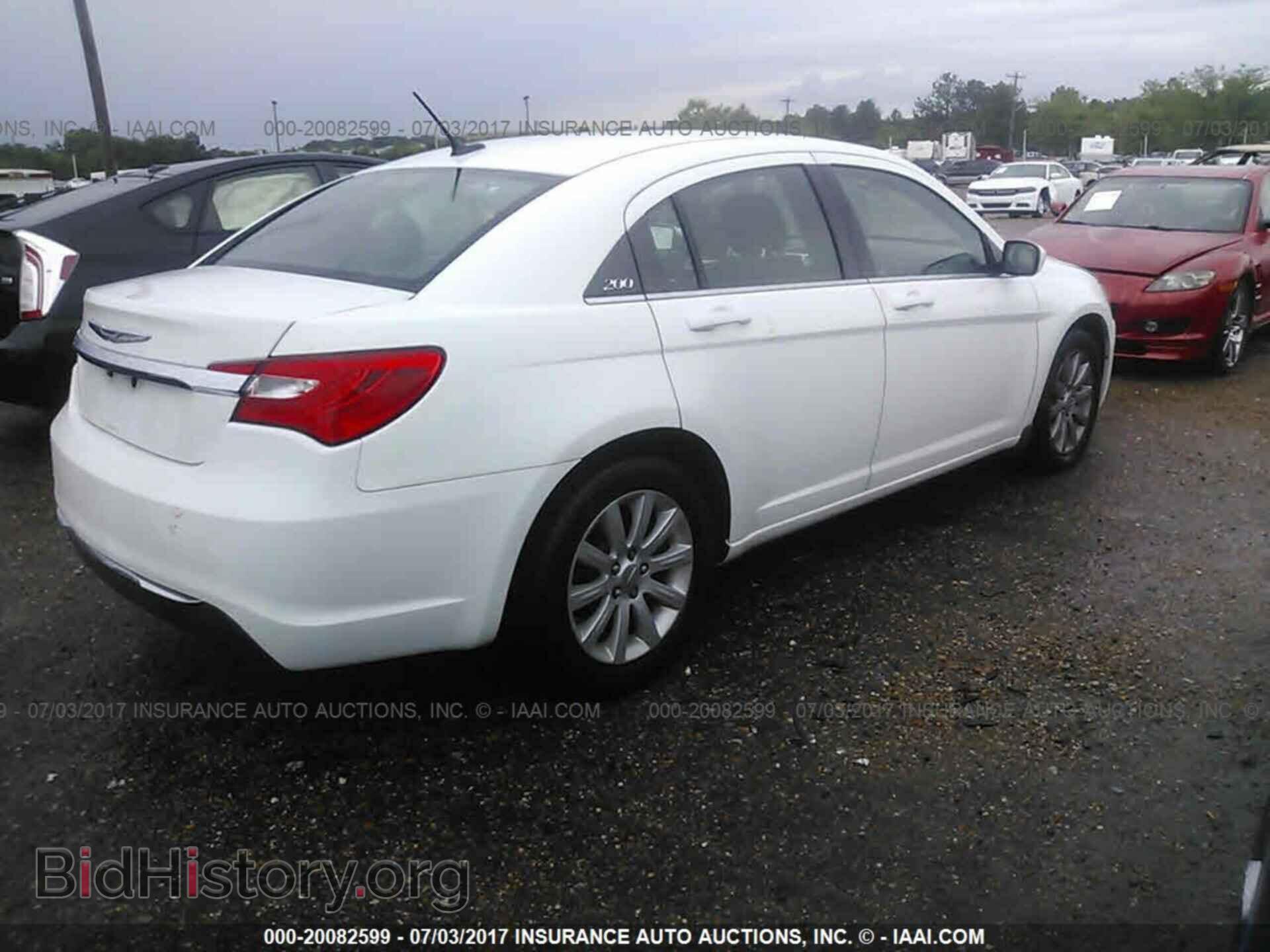 2012 Chrysler 200 - VIN: 1C3CCBBB7CN105628 - Фото 4