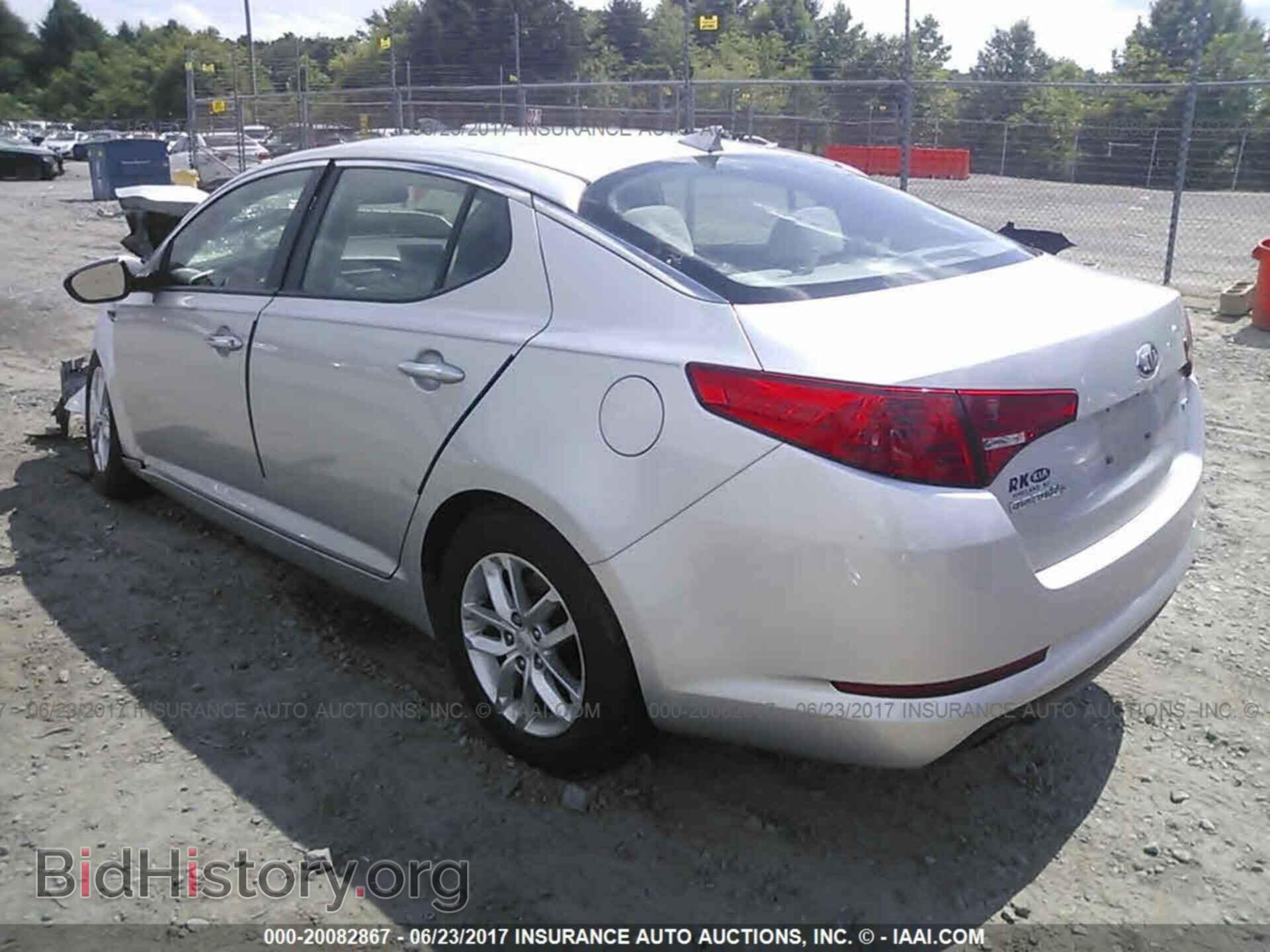 2013 Kia Optima - VIN: KNAGM4A79D5372318 - Фото 3