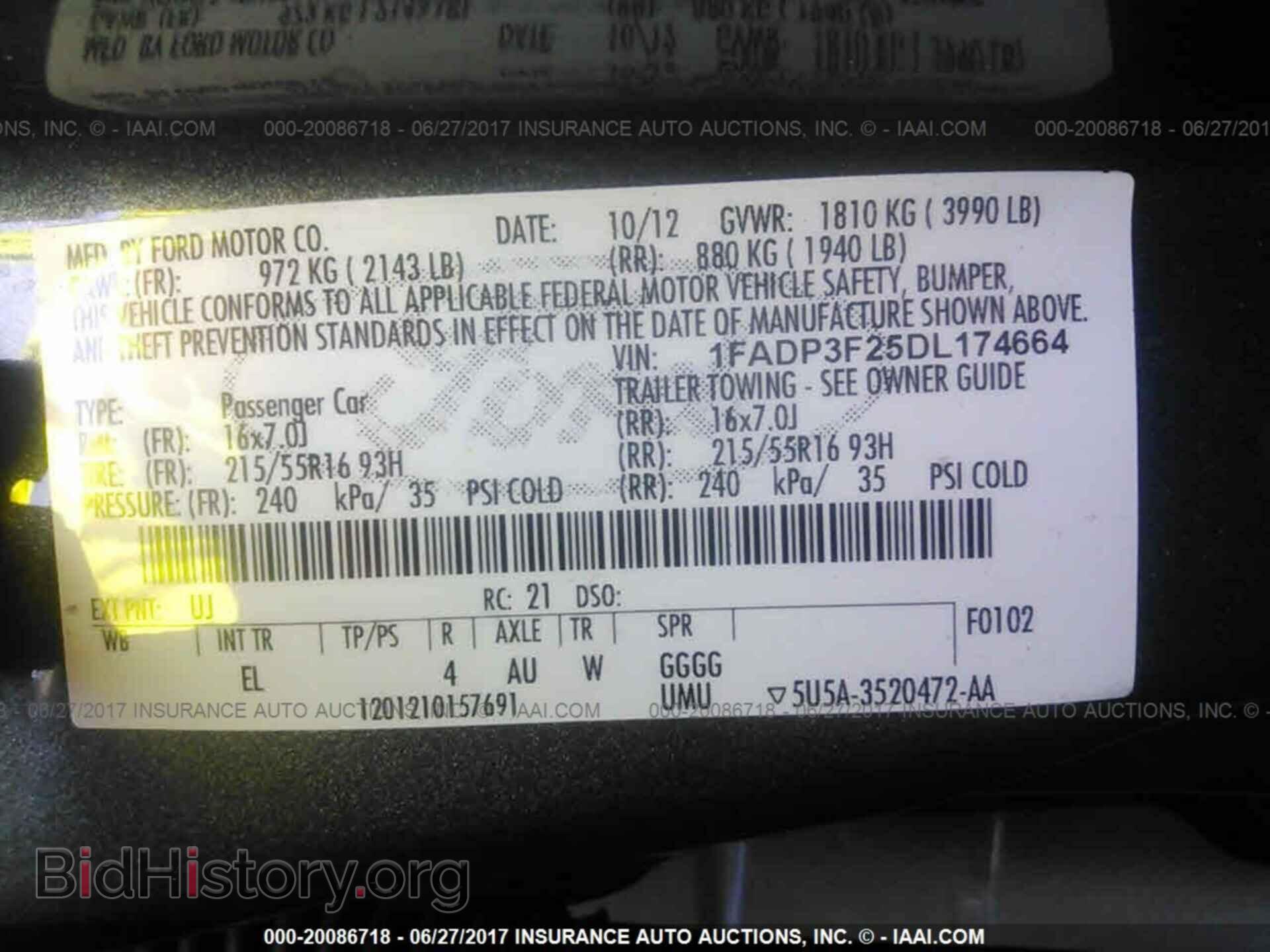 2013 Ford Focus - VIN: 1FADP3F25DL174664 - Photo 9