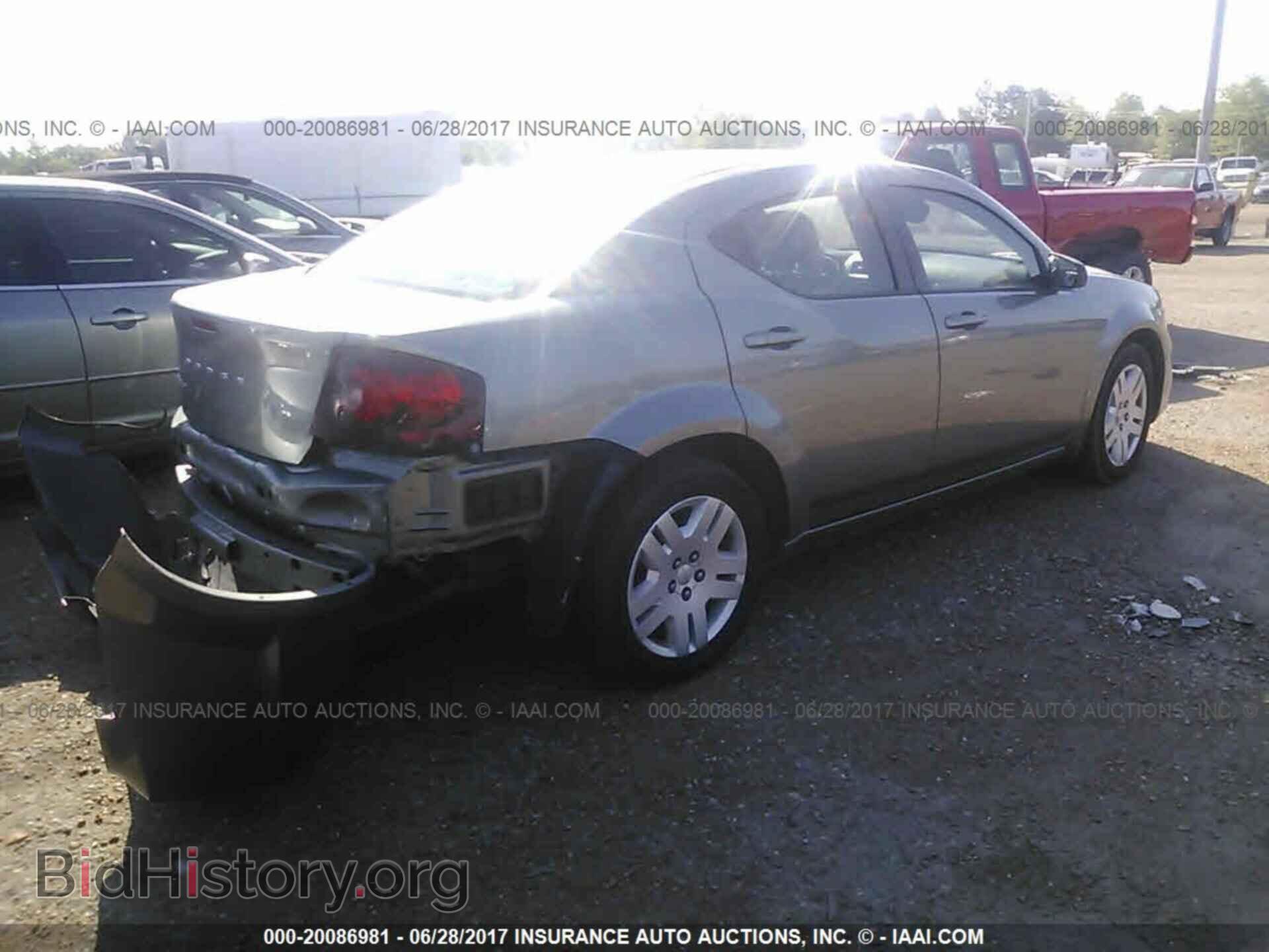 2012 Dodge Avenger - VIN: 1C3CDZAB5CN110950 - Фото 4