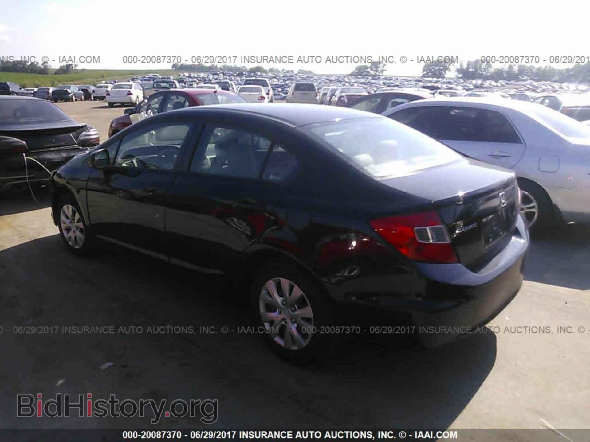2012 Honda Civic - VIN: 2HGFB2F55CH313467 - Фото 3