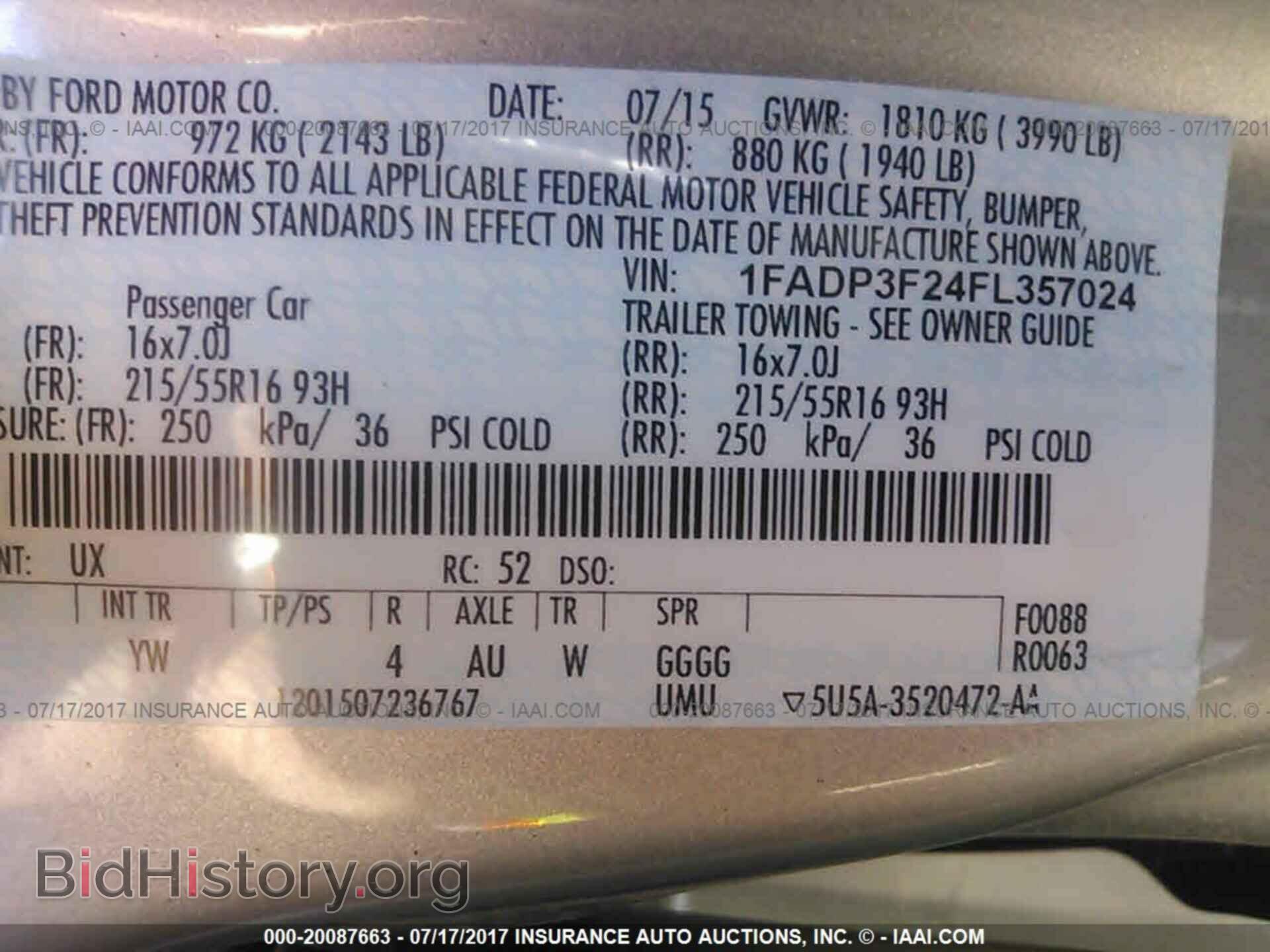 2015 Ford Focus - VIN: 1FADP3F24FL357024 - Photo 9