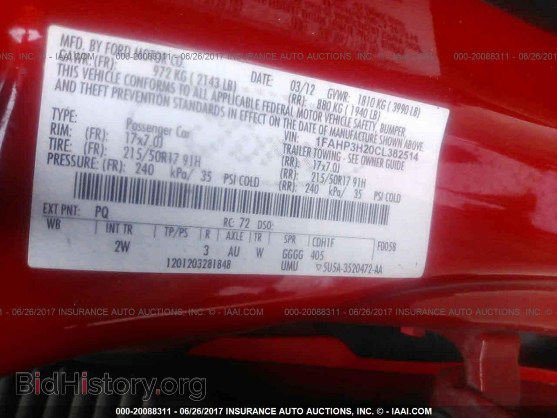 2012 Ford Focus - VIN: 1FAHP3H20CL382514 - Photo 9