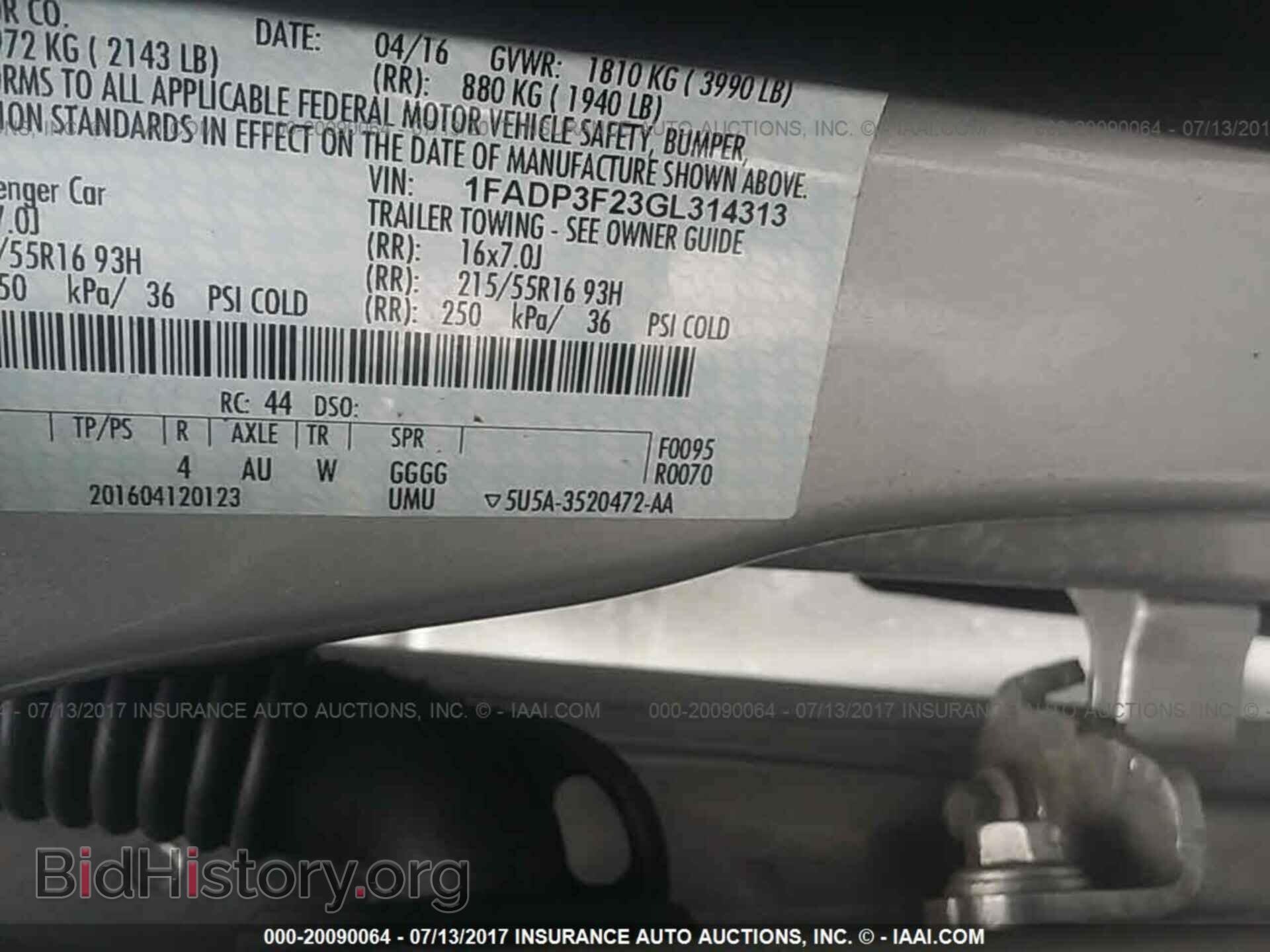 2016 Ford Focus - VIN: 1FADP3F23GL314313 - Photo 9