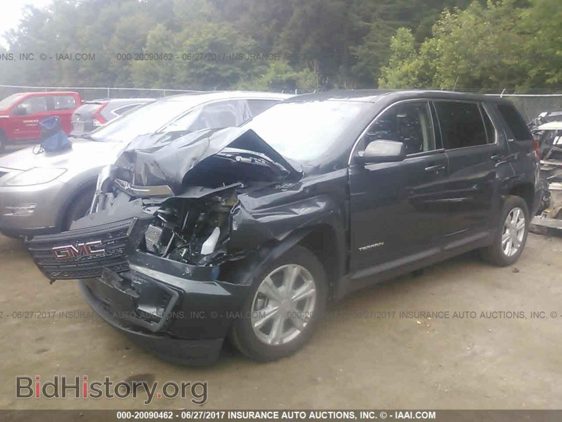 2017 Gmc Terrain - VIN: 2GKALMEKXH6194847 - Фото 2