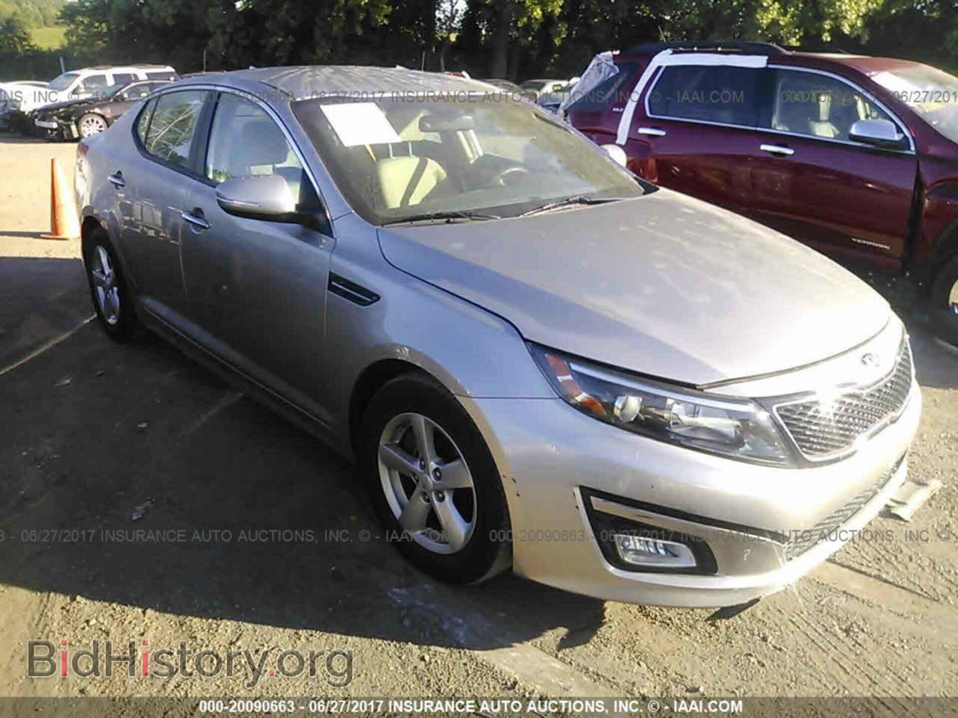 Фотография KNAGM4A79F5548254 - Kia Optima 2015
