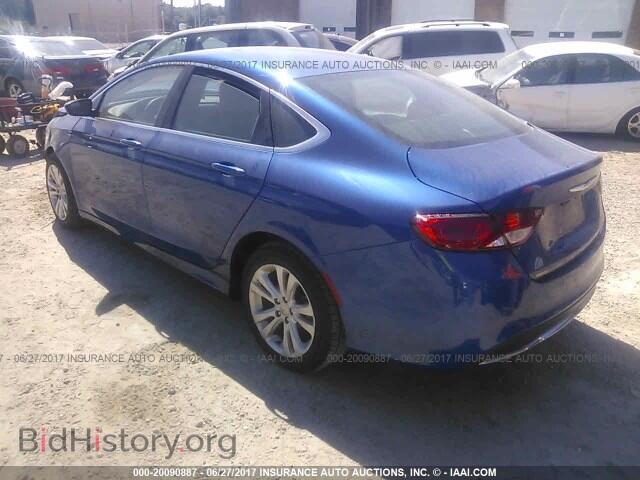 2015 Chrysler 200 - VIN: 1C3CCCAB5FN684520 - Фото 3