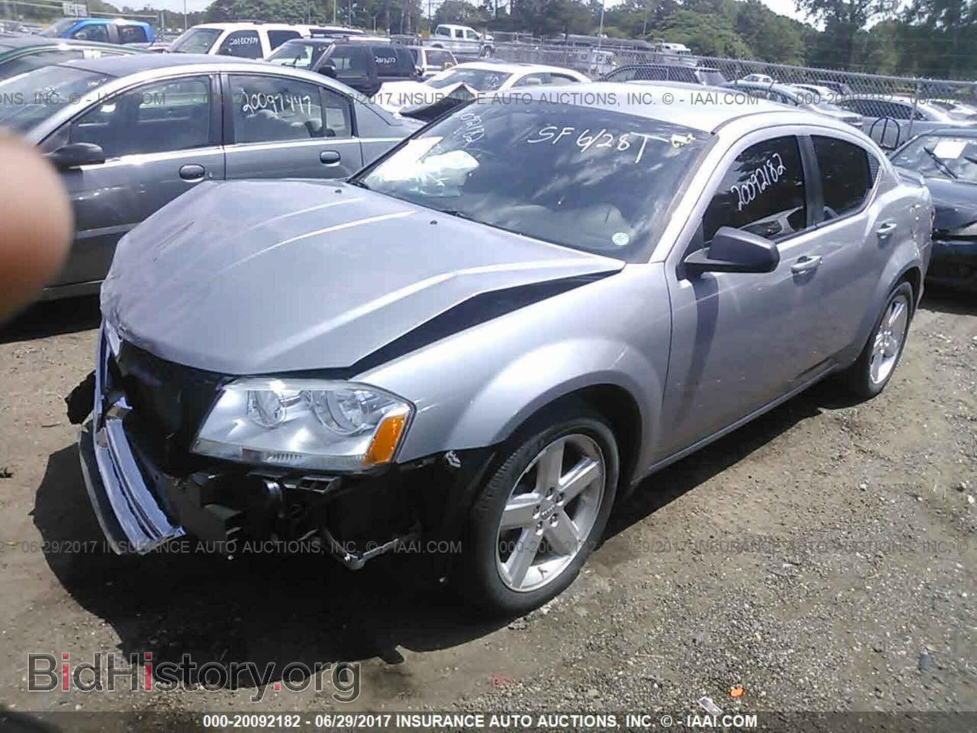 2013 Dodge Avenger - VIN: 1C3CDZAB1DN517259 - Photo 2