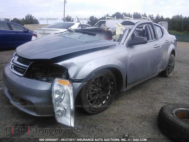 2014 Dodge Avenger - VIN: 1C3CDZAB6EN129557 - Фото 2