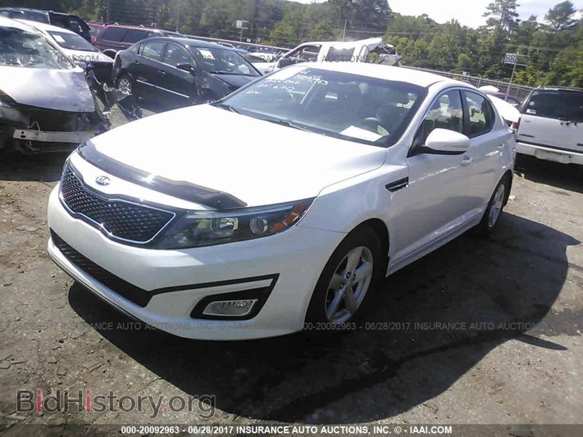 2014 Kia Optima - VIN: KNAGM4A79E5523062 - Photo 2