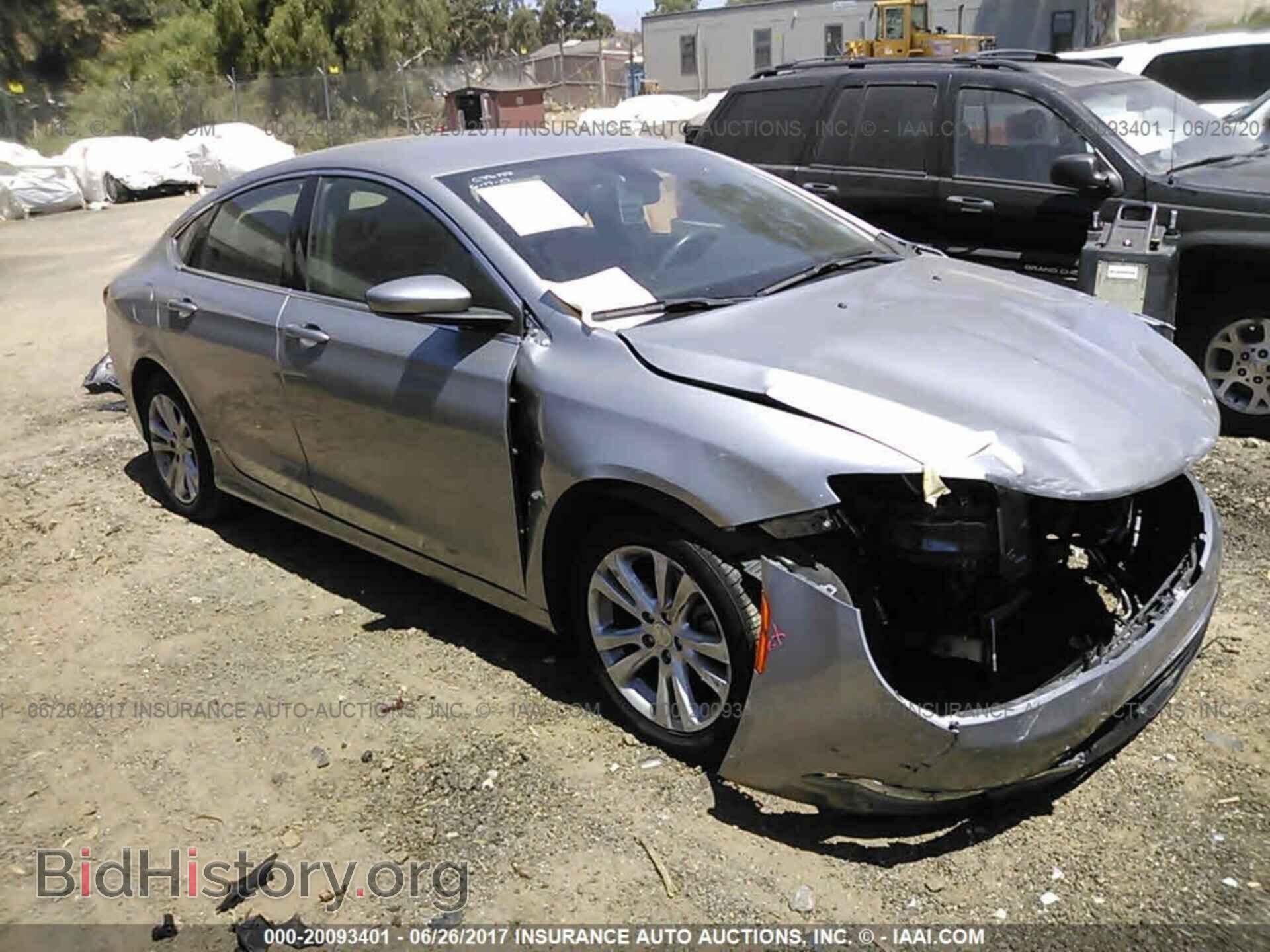 Фотография 1C3CCCAB7FN680971 - Chrysler 200 2015