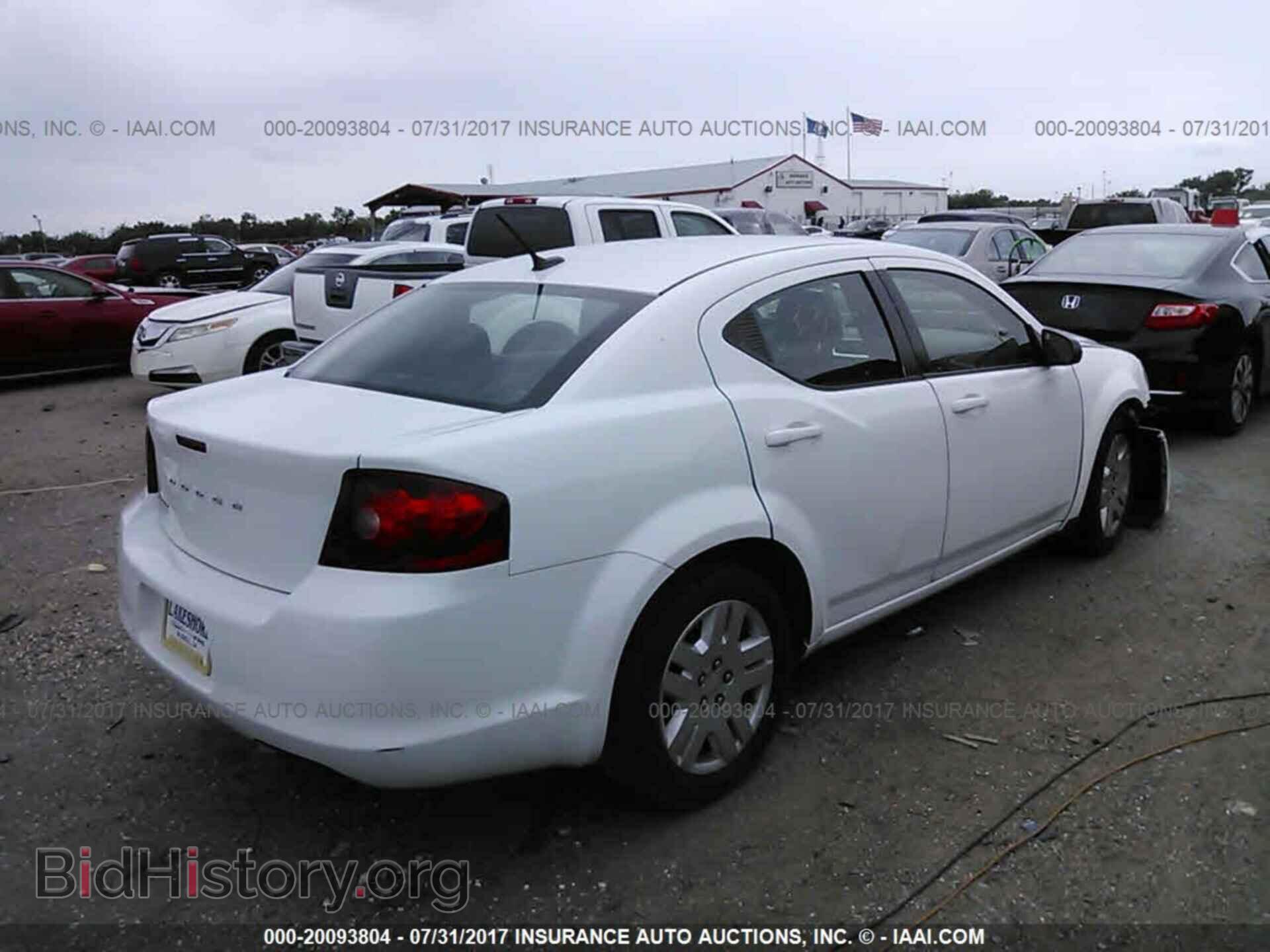 2012 Dodge Avenger - VIN: 1C3CDZAB9CN216348 - Фото 4