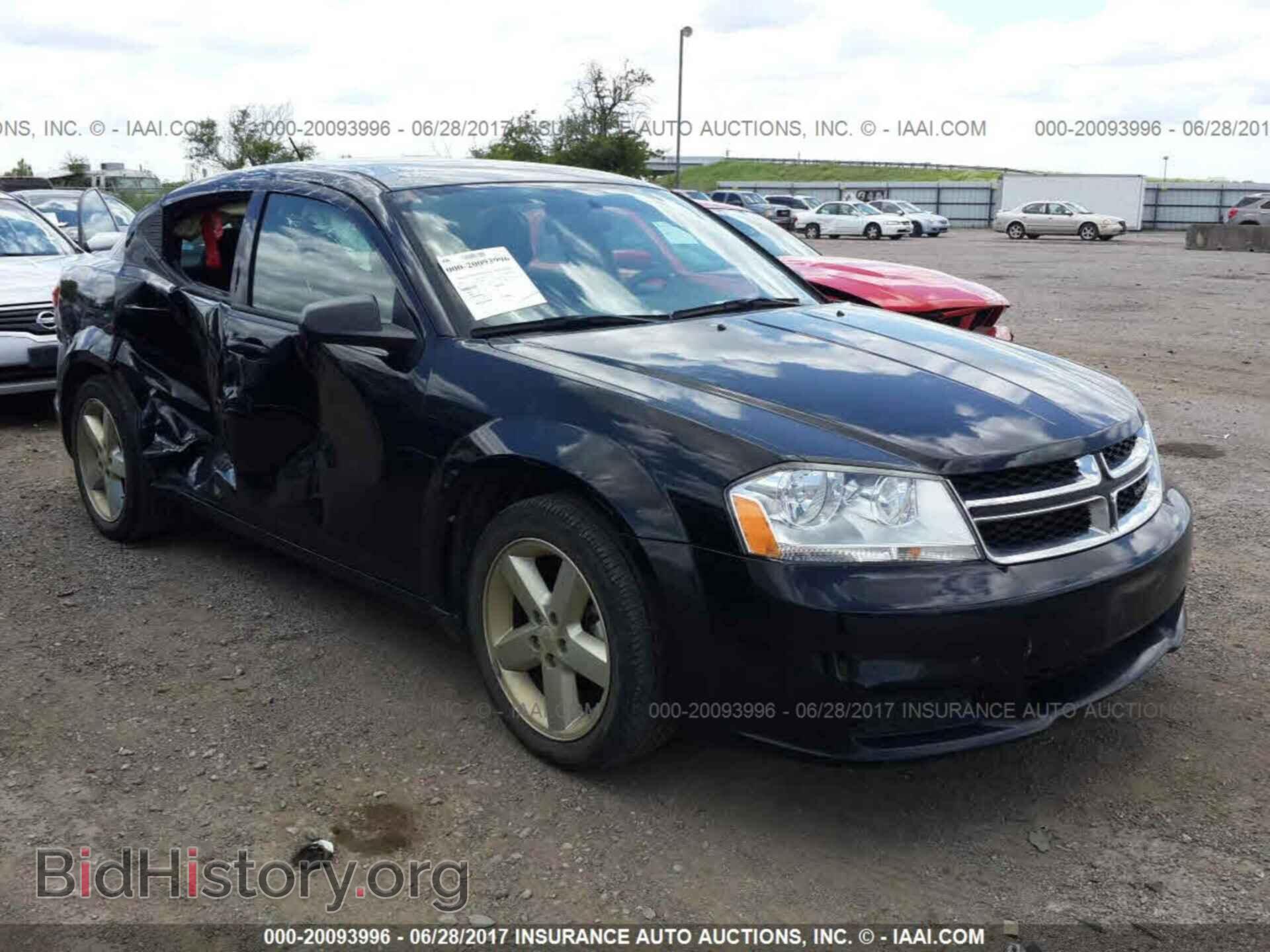Photo 1C3CDZAB8DN526346 - Dodge Avenger 2013