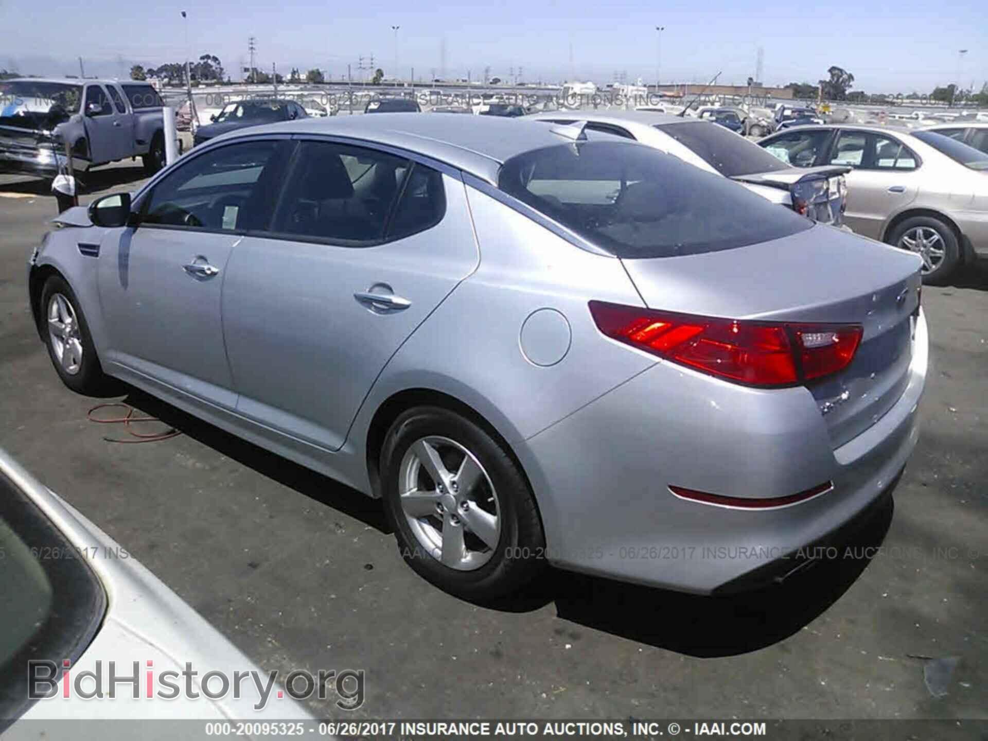 2015 Kia Optima - VIN: 5XXGM4A79FG504527 - Фото 3