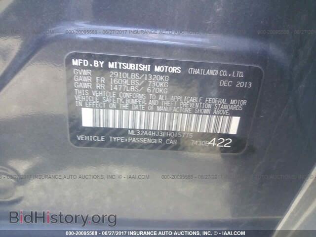 2014 Mitsubishi Mirage - VIN: ML32A4HJ3EH015775 - Фото 9
