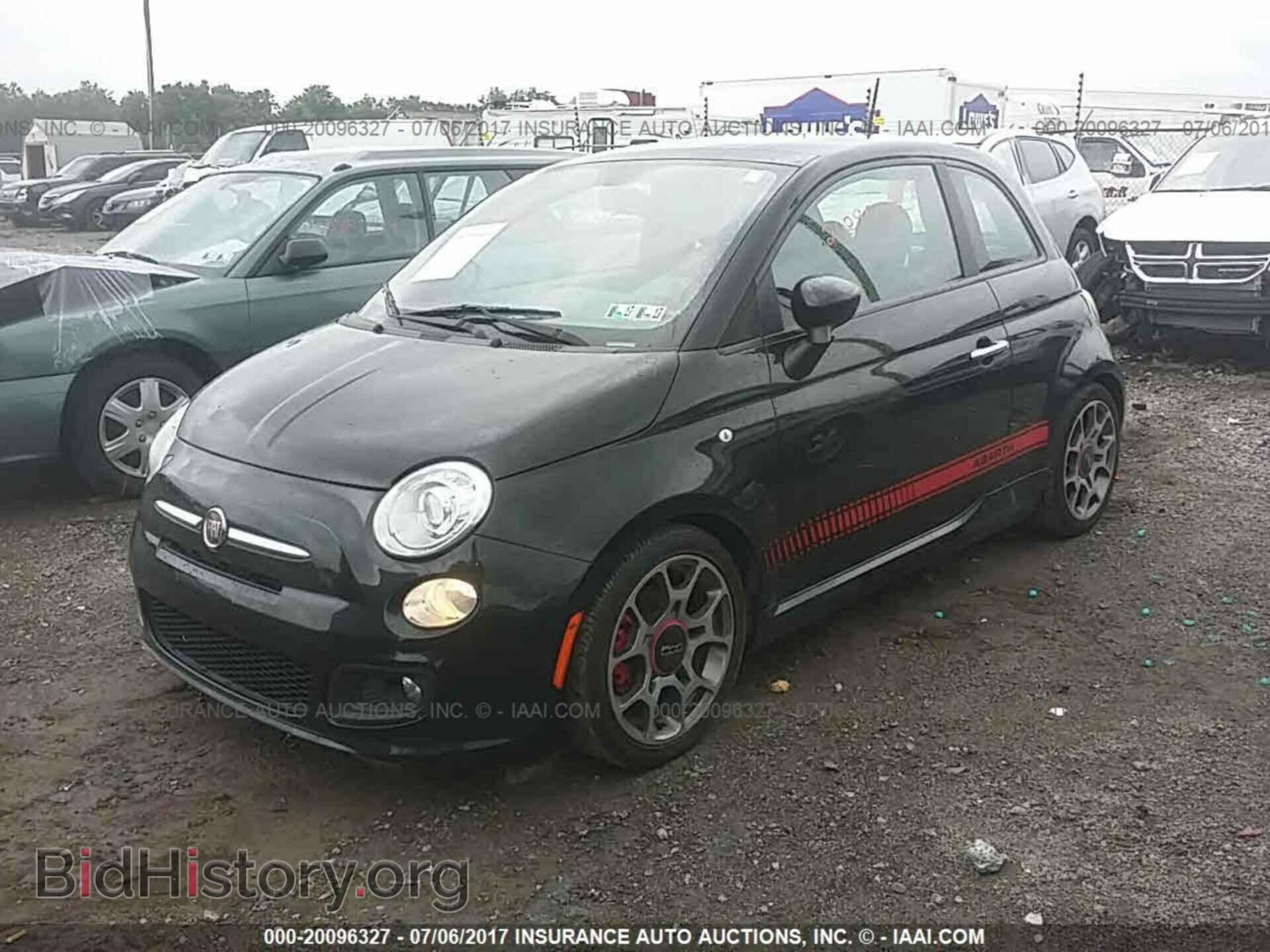 2013 Fiat 500 - VIN: 3C3CFFBR6DT688982 - Фото 2