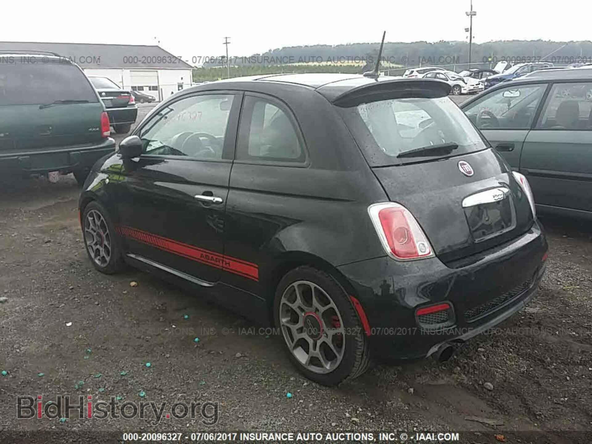 2013 Fiat 500 - VIN: 3C3CFFBR6DT688982 - Фото 3