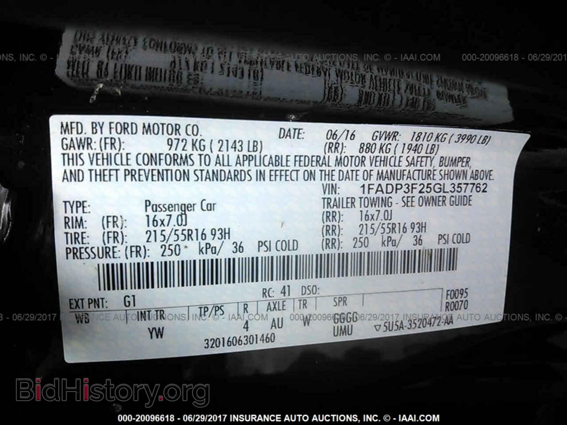 2016 Ford Focus - VIN: 1FADP3F25GL357762 - Фото 9