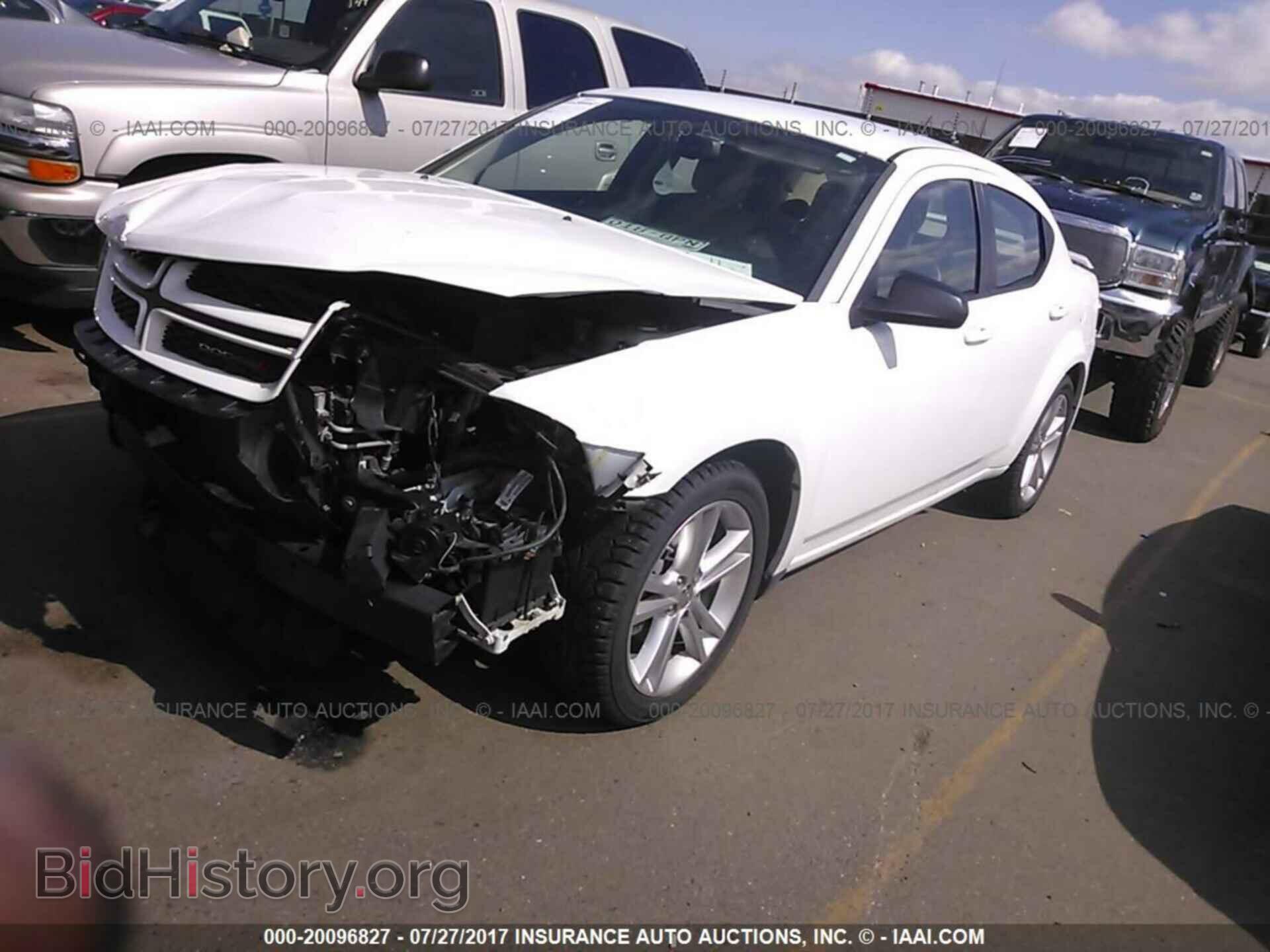 2014 Dodge Avenger - VIN: 1C3CDZAG9EN173807 - Фото 2