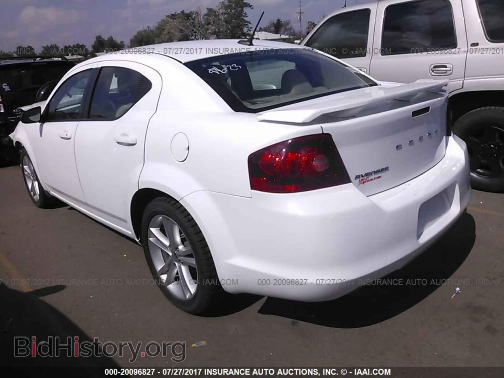 2014 Dodge Avenger - VIN: 1C3CDZAG9EN173807 - Фото 3