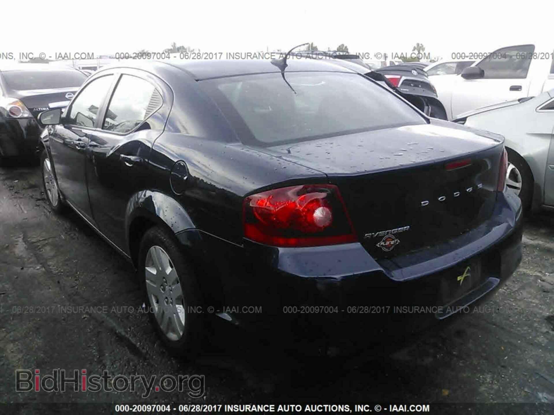 2013 Dodge Avenger - VIN: 1C3CDZAG4DN748958 - Фото 3