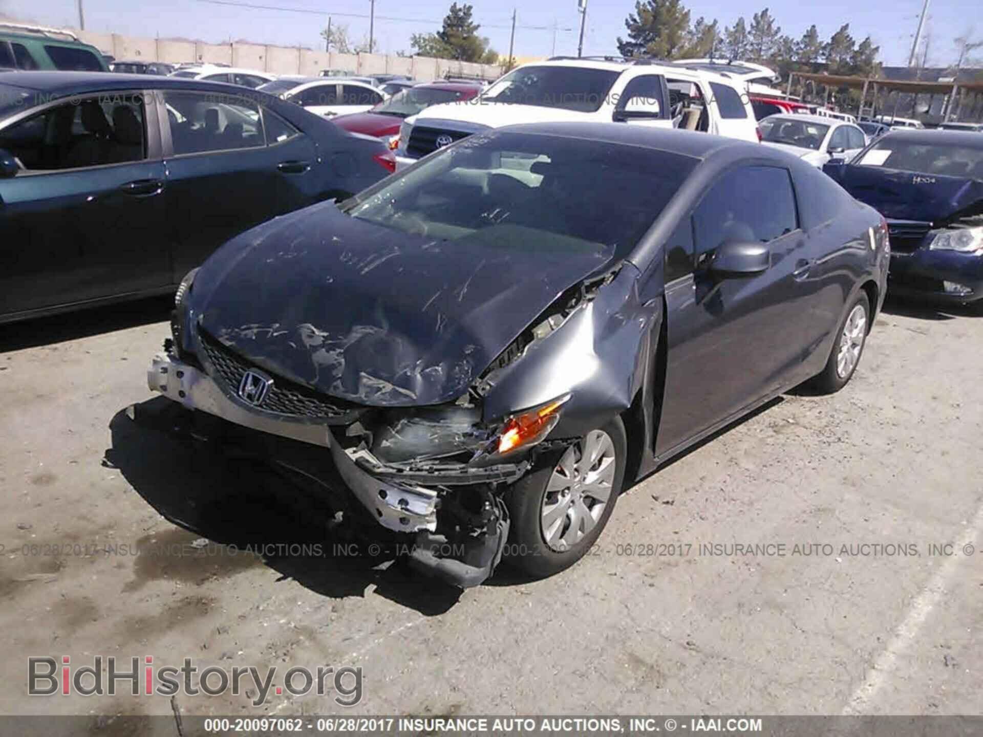 2012 Honda Civic - VIN: 2HGFG3B50CH550798 - Фото 2