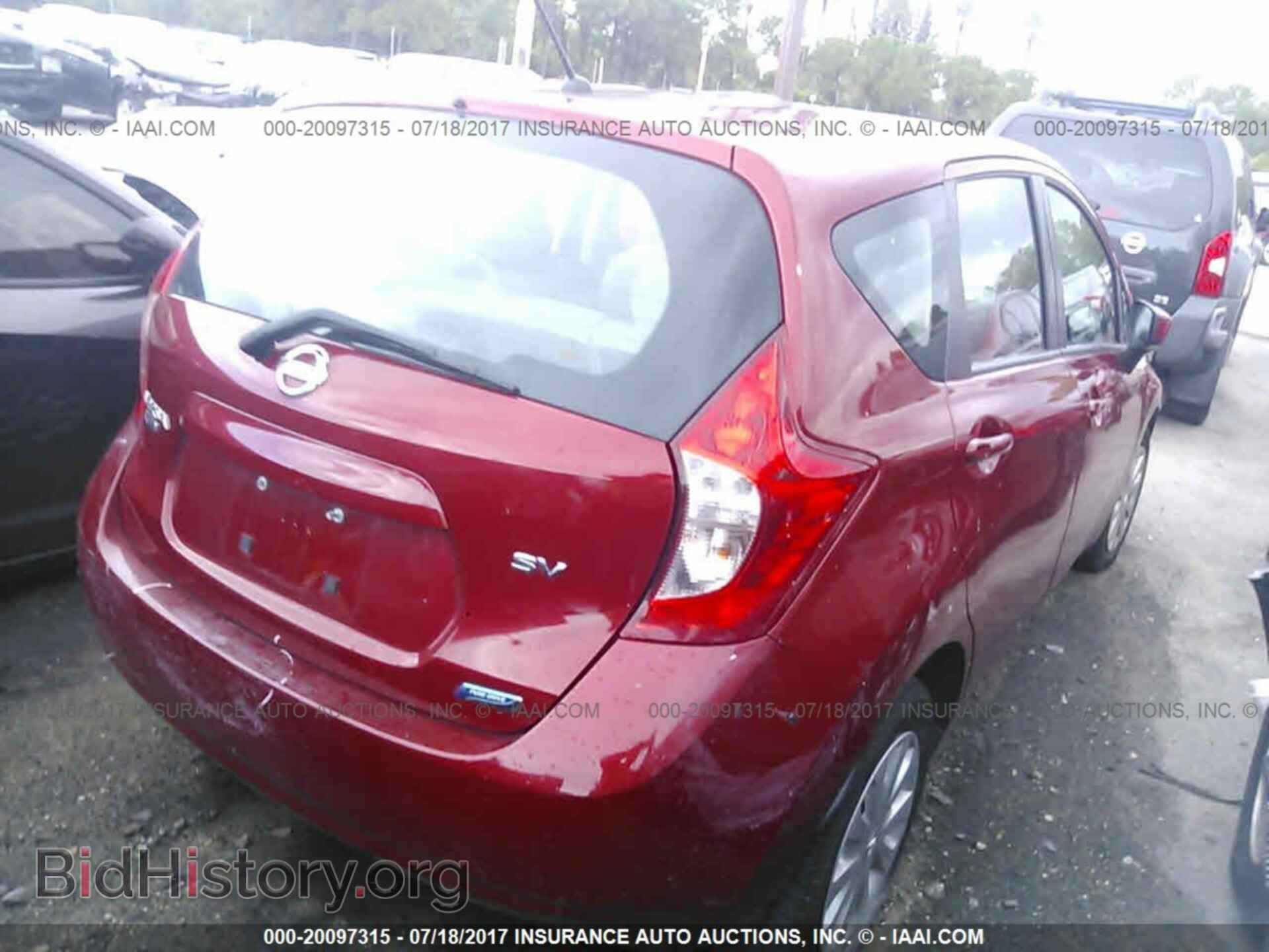 2015 Nissan Versa note - VIN: 3N1CE2CP5FL362326 - Фото 4
