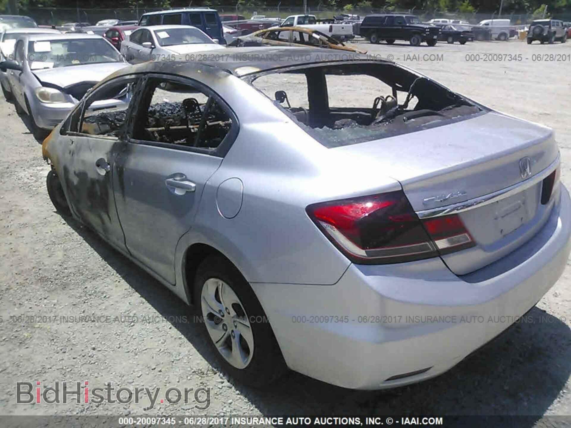2014 Honda Civic - VIN: 2HGFB2F58EH506246 - Photo 3