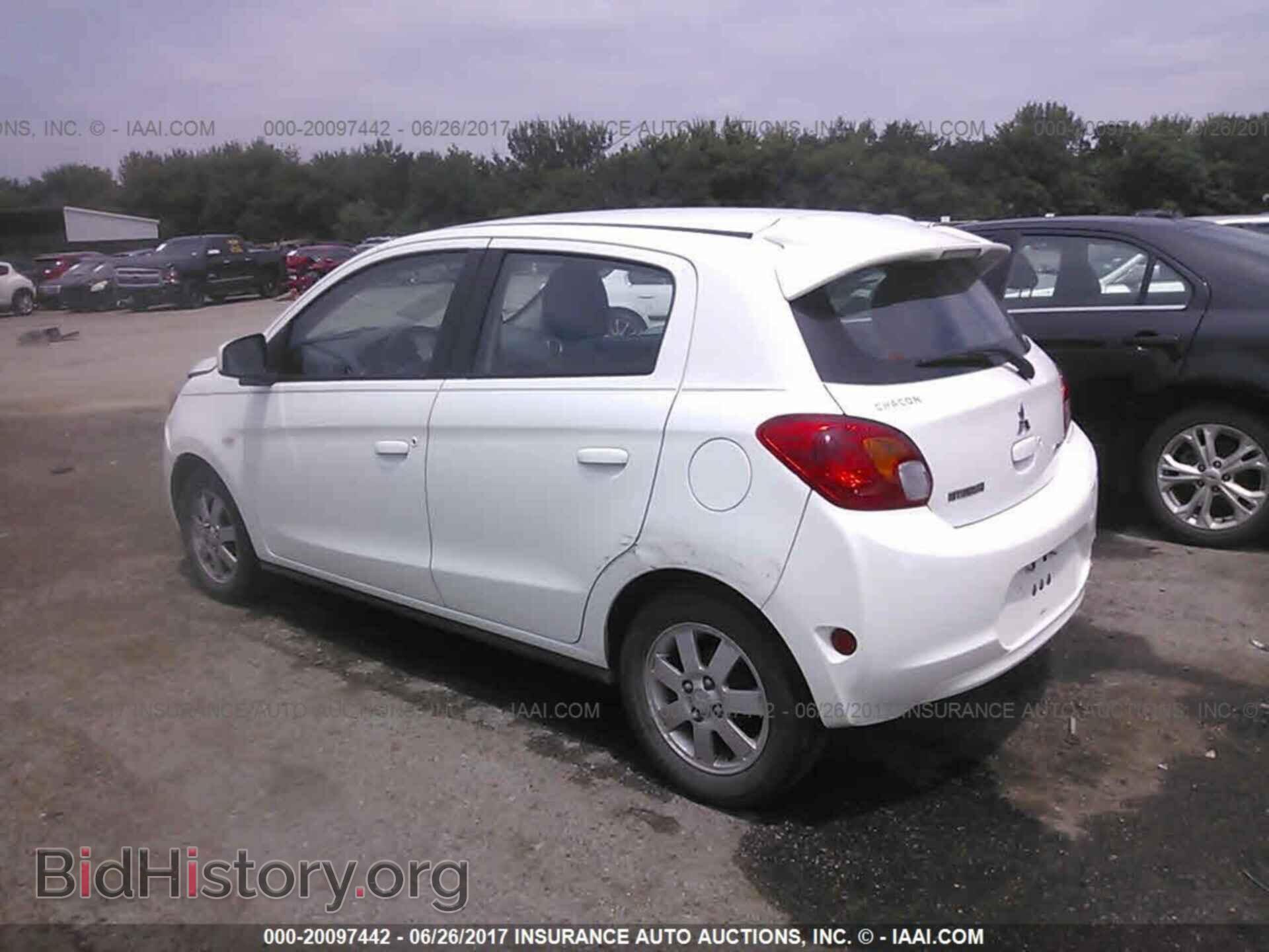 2014 Mitsubishi Mirage - VIN: ML32A4HJ8EH018543 - Фото 3