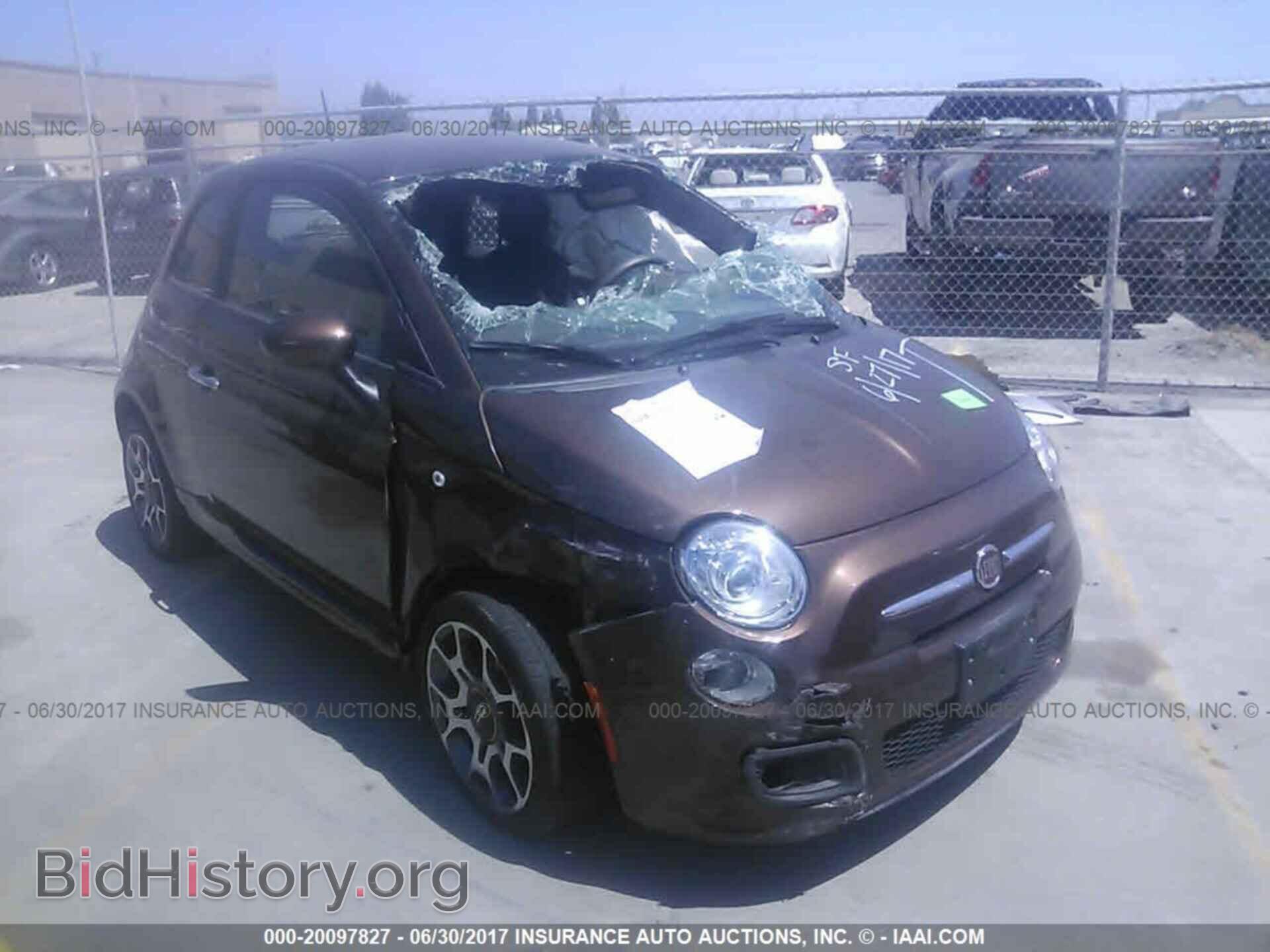 Фотография 3C3CFFBR0CT110231 - Fiat 500 2012