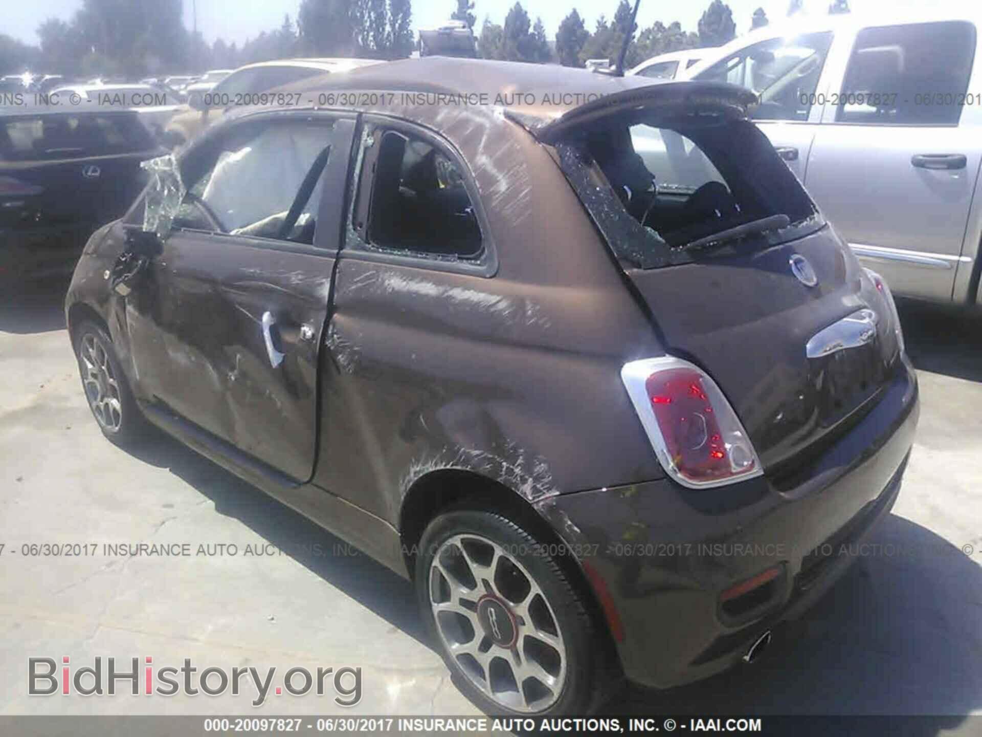 2012 Fiat 500 - VIN: 3C3CFFBR0CT110231 - Фото 3